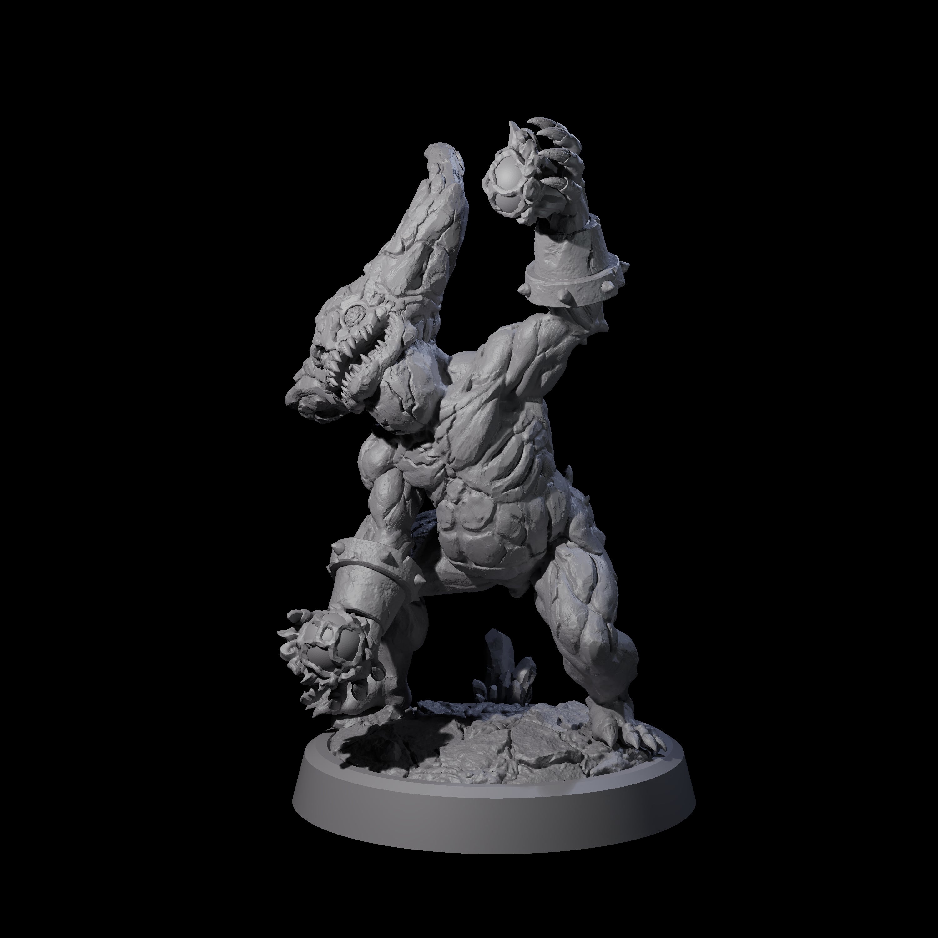 Poop Flinging Imp A Miniature for Dungeons and Dragons, Pathfinder or other TTRPGs