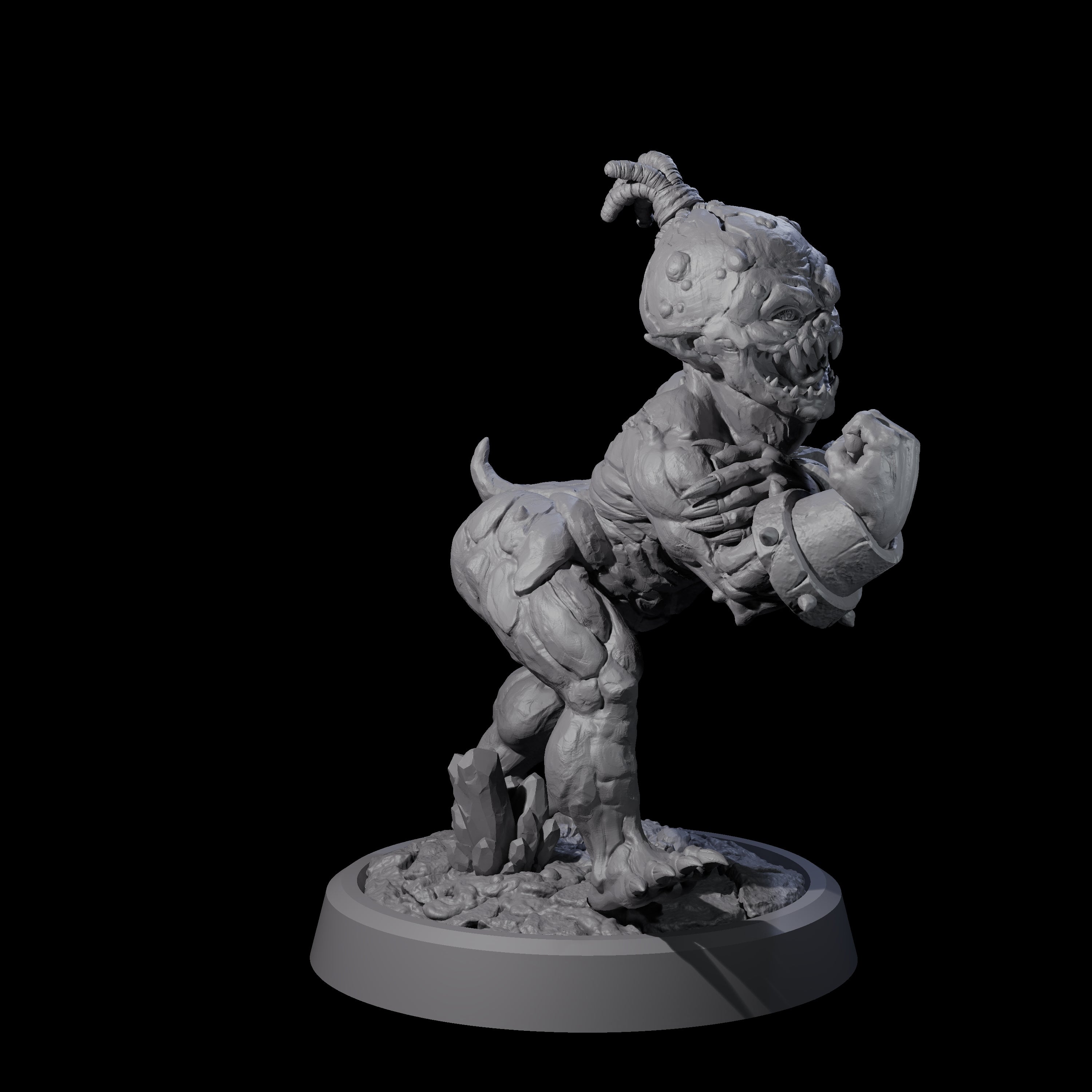 Poop Flinging Imp B Miniature for Dungeons and Dragons, Pathfinder or other TTRPGs