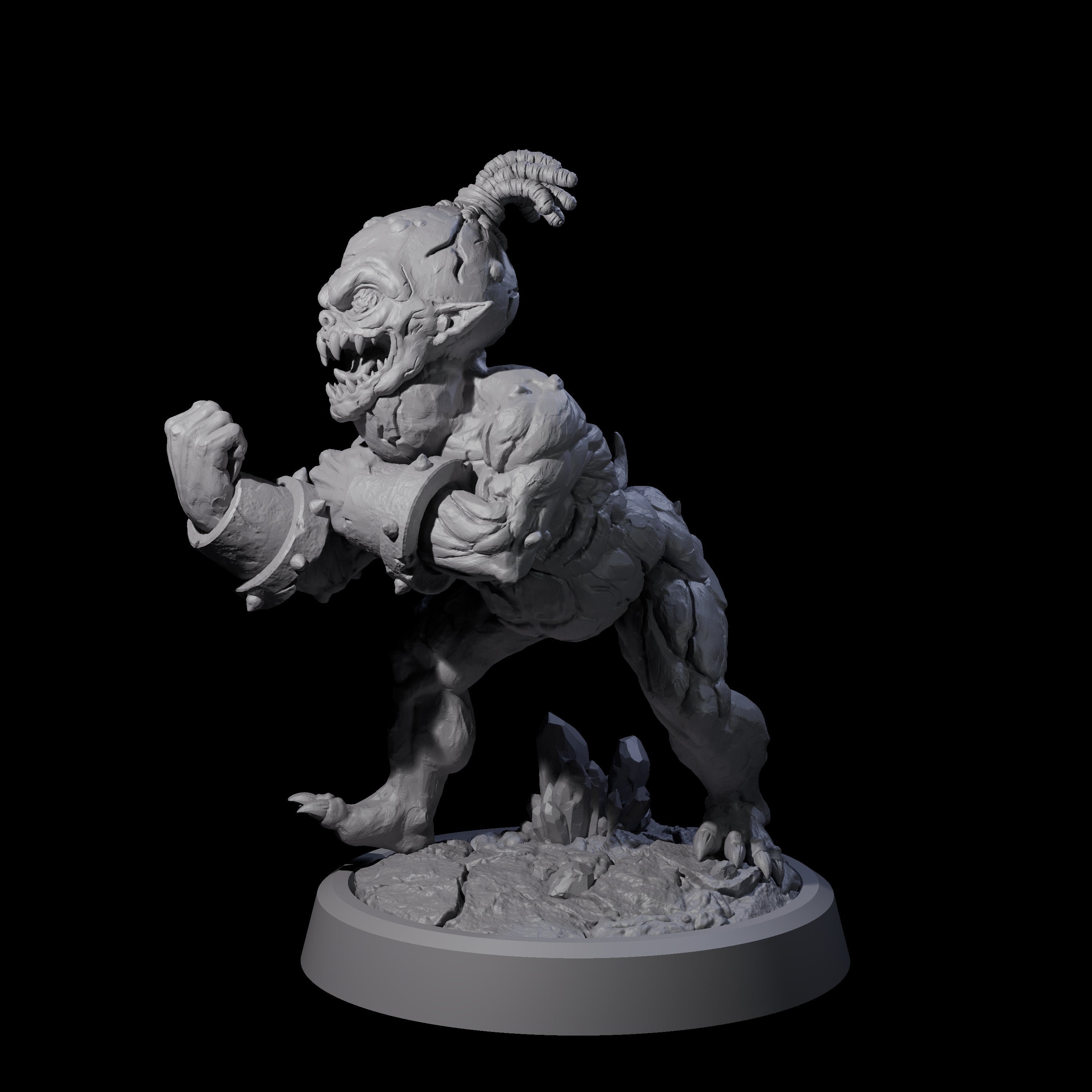 Poop Flinging Imp B Miniature for Dungeons and Dragons, Pathfinder or other TTRPGs