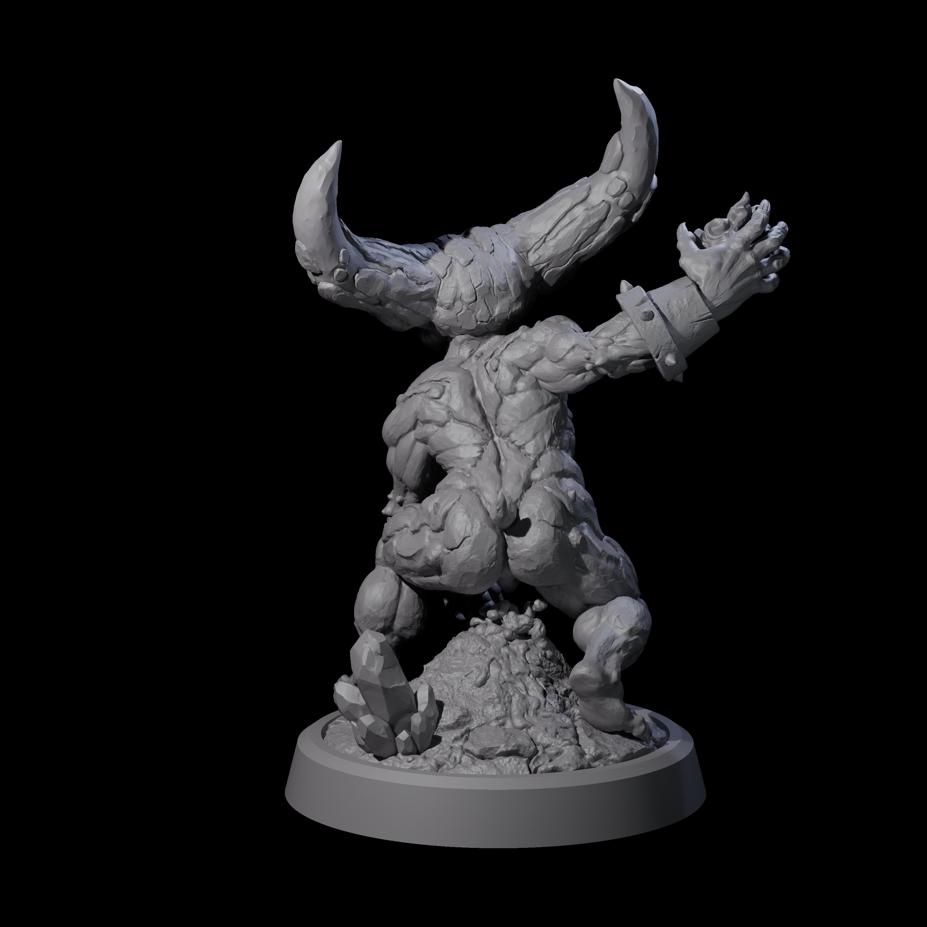 Poop Flinging Imp C Miniature for Dungeons and Dragons, Pathfinder or other TTRPGs