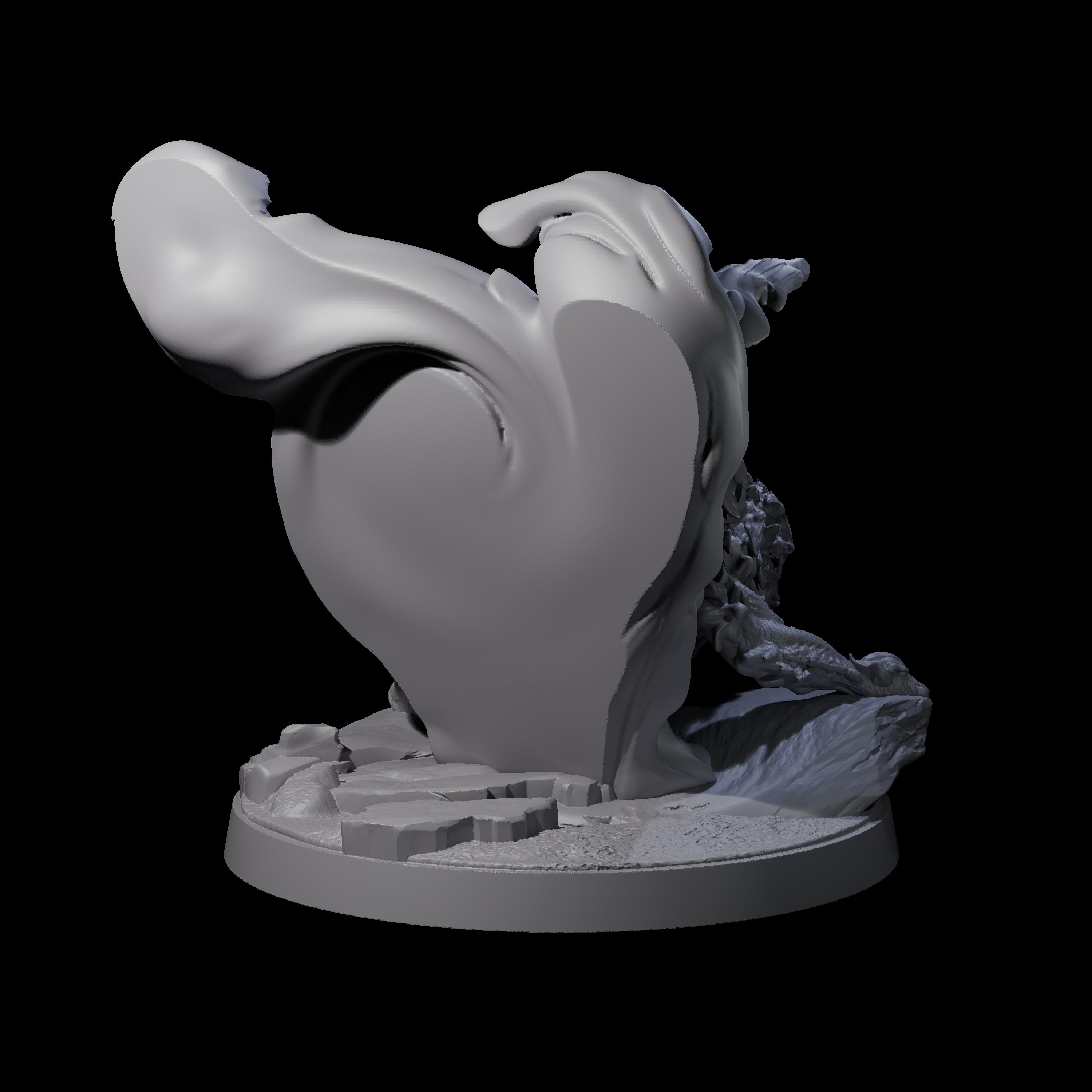 Portal Grimalkin Miniature for Dungeons and Dragons, Pathfinder or other TTRPGs
