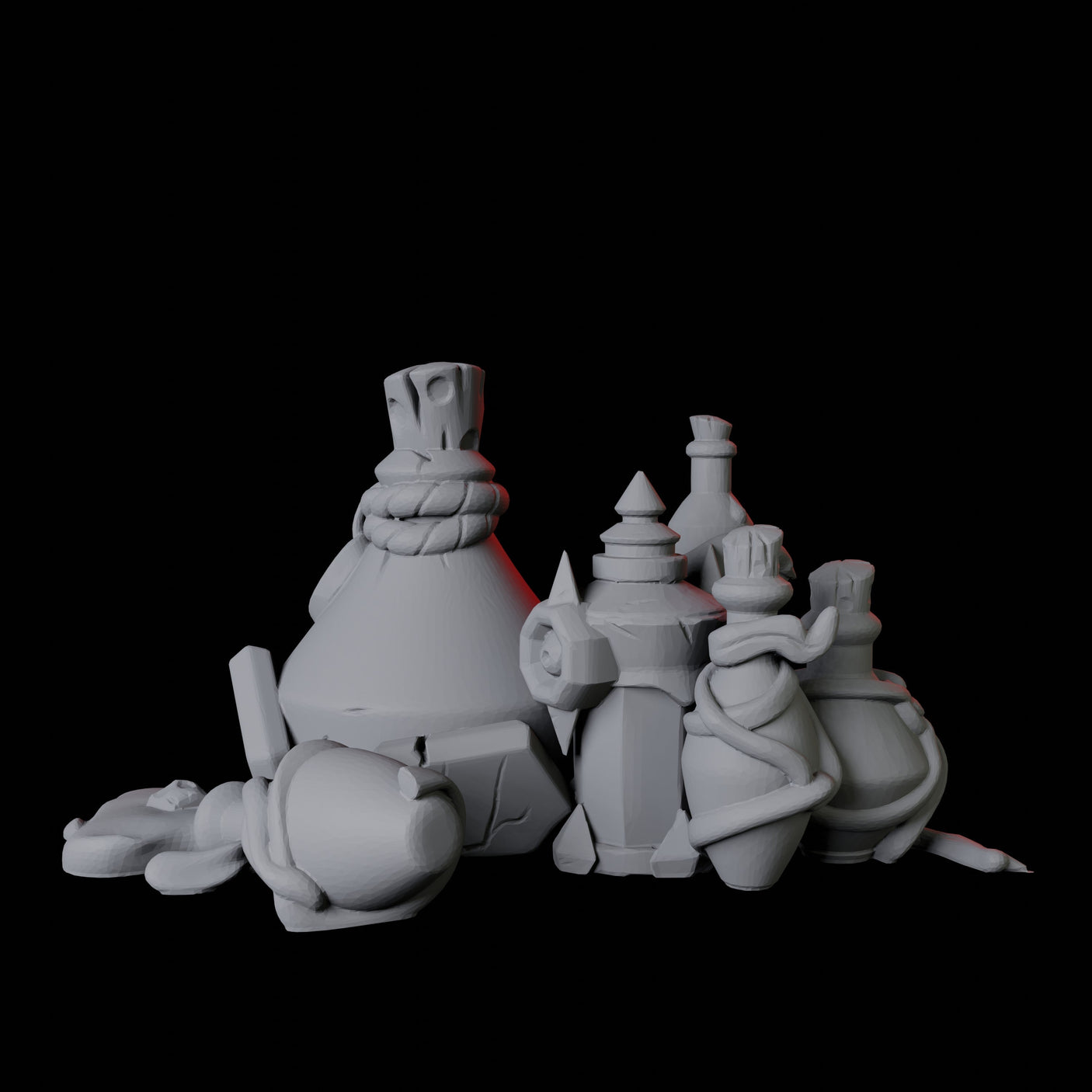 Potion Bottle A Miniature for Dungeons and Dragons, Pathfinder or other TTRPGs