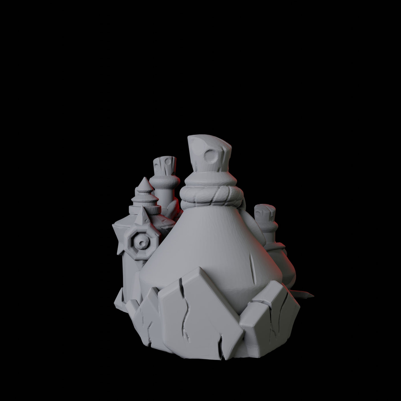 Potion Bottle B Miniature for Dungeons and Dragons, Pathfinder or other TTRPGs