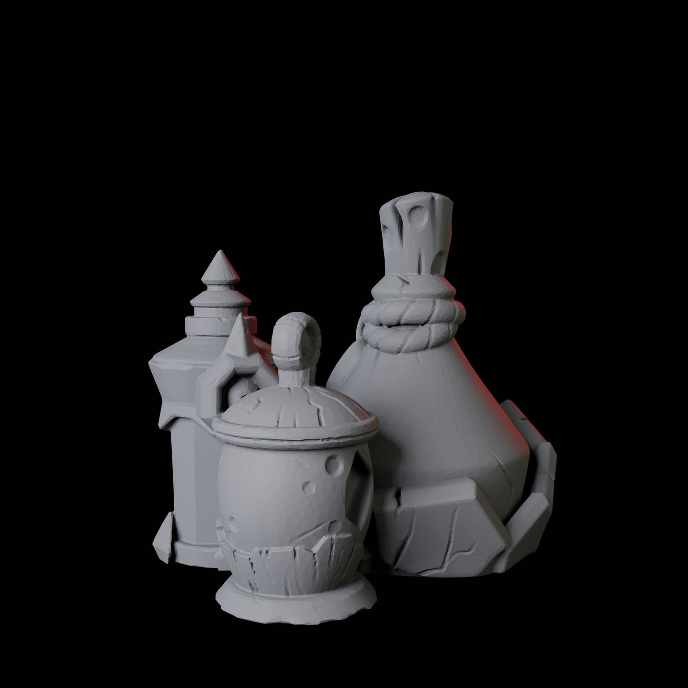 Potion Bottle D Miniature for Dungeons and Dragons, Pathfinder or other TTRPGs