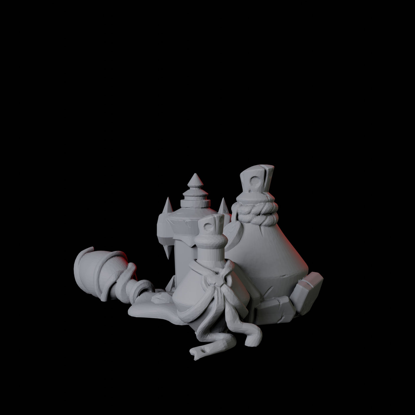 Potion Bottle E Miniature for Dungeons and Dragons, Pathfinder or other TTRPGs