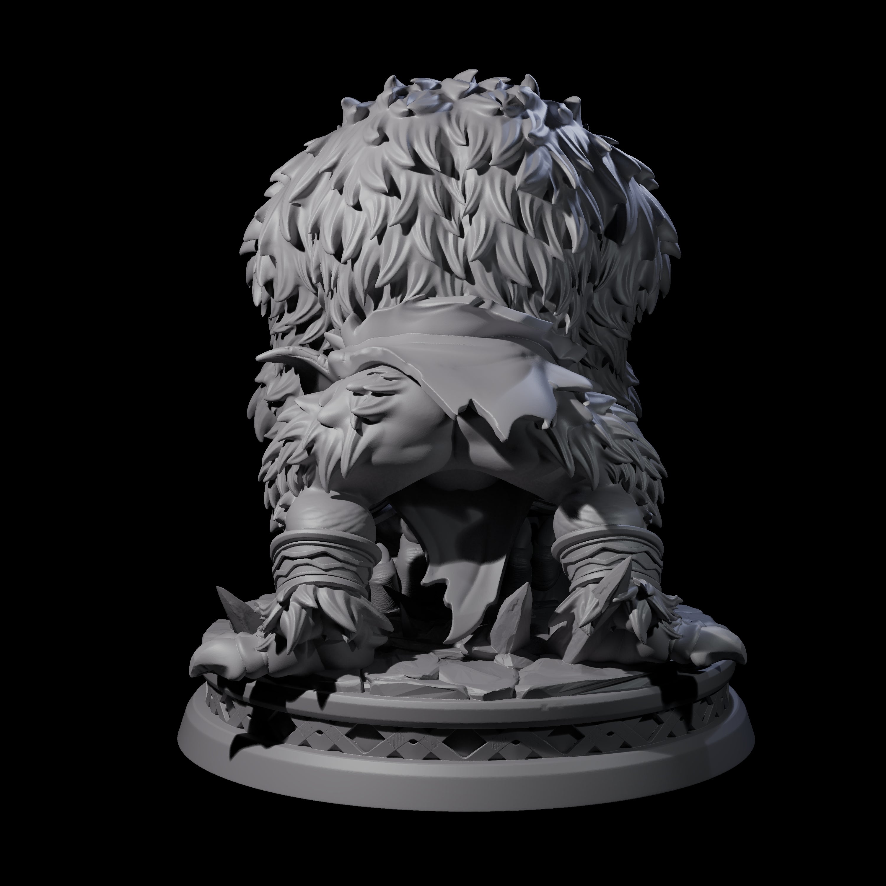 Pounding Balor-Kin Miniature for Dungeons and Dragons, Pathfinder or other TTRPGs