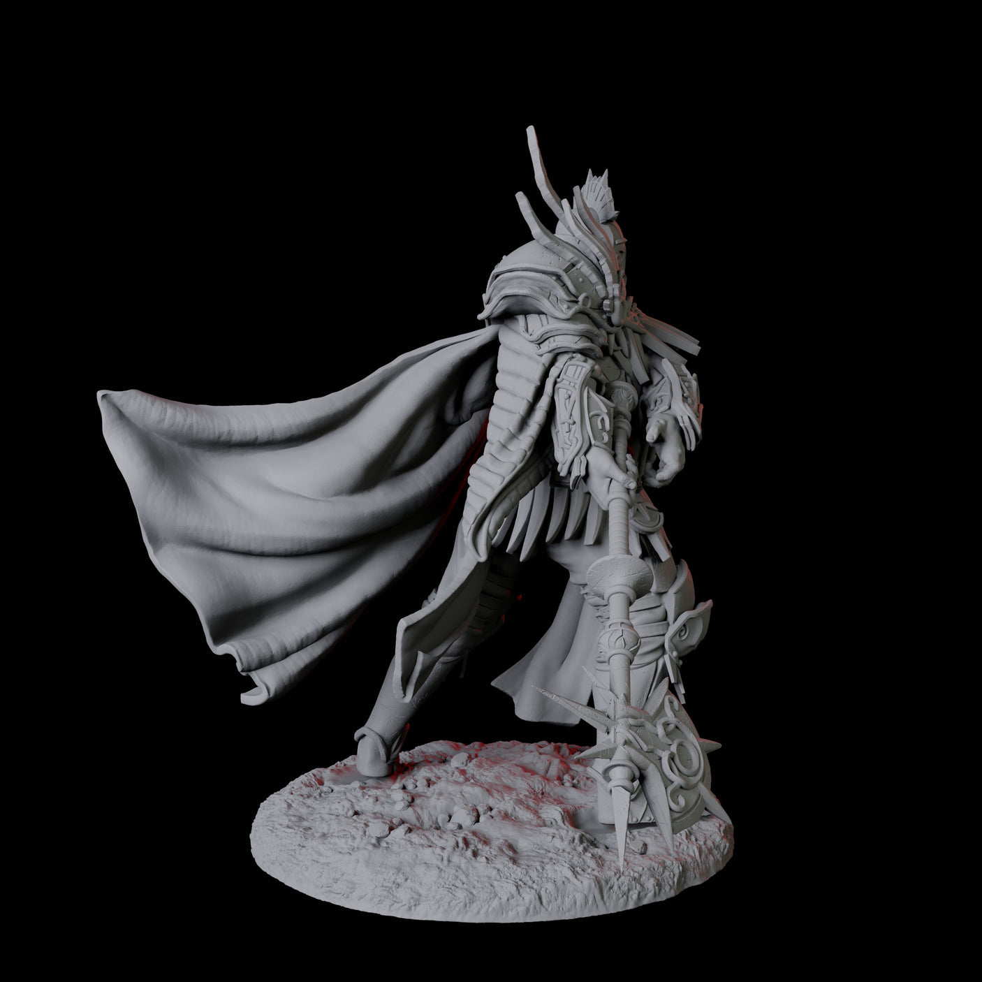 Powerful Legion Archon C Miniature for Dungeons and Dragons, Pathfinder or other TTRPGs