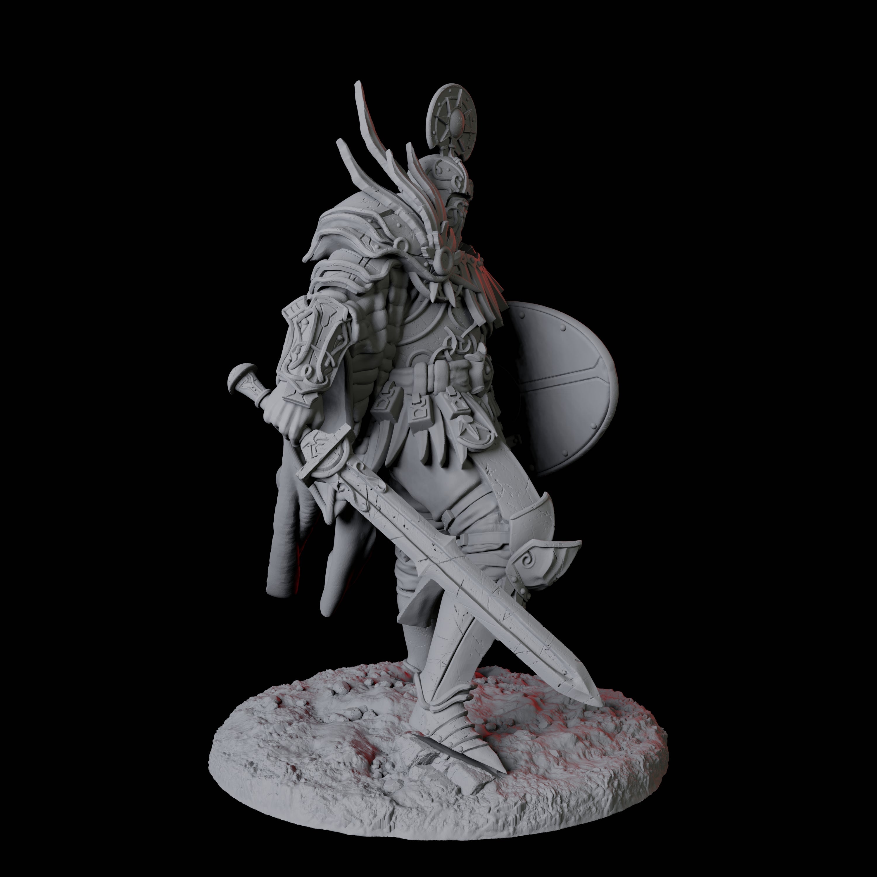 Powerful Legion Archon D Miniature for Dungeons and Dragons, Pathfinder or other TTRPGs