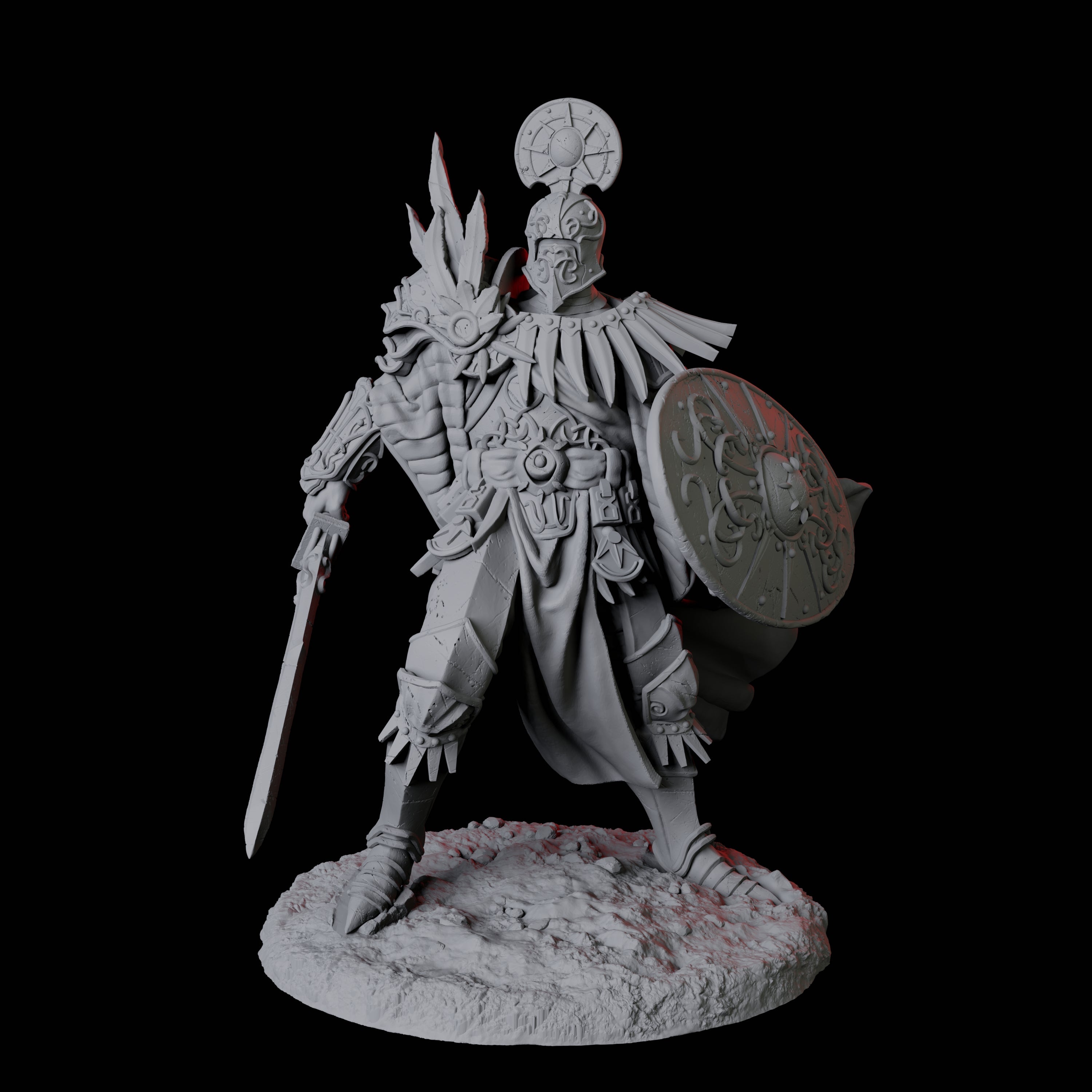 Powerful Legion Archon D Miniature for Dungeons and Dragons, Pathfinder or other TTRPGs