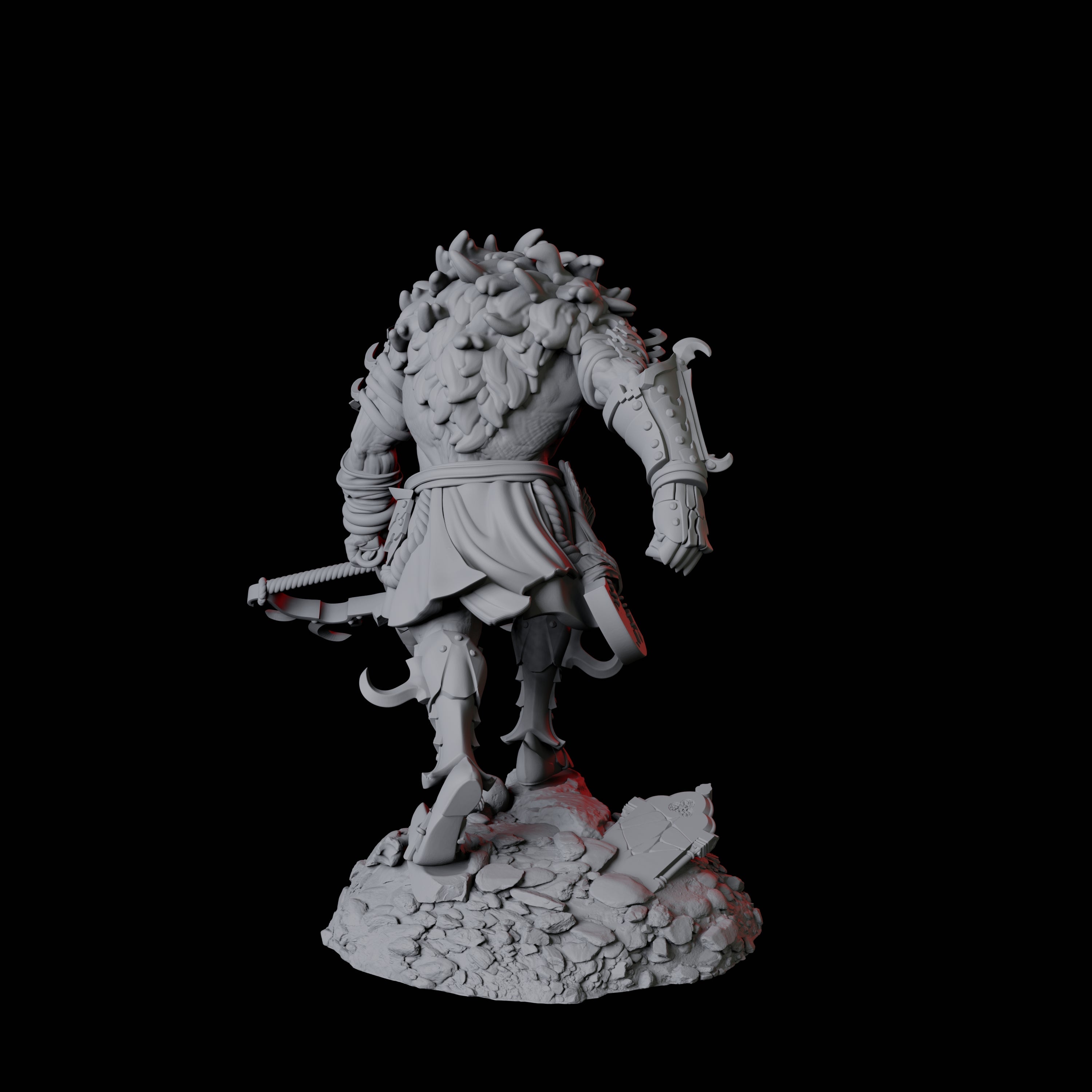 Powerful Nosferatu Overlord A Miniature for Dungeons and Dragons, Pathfinder or other TTRPGs