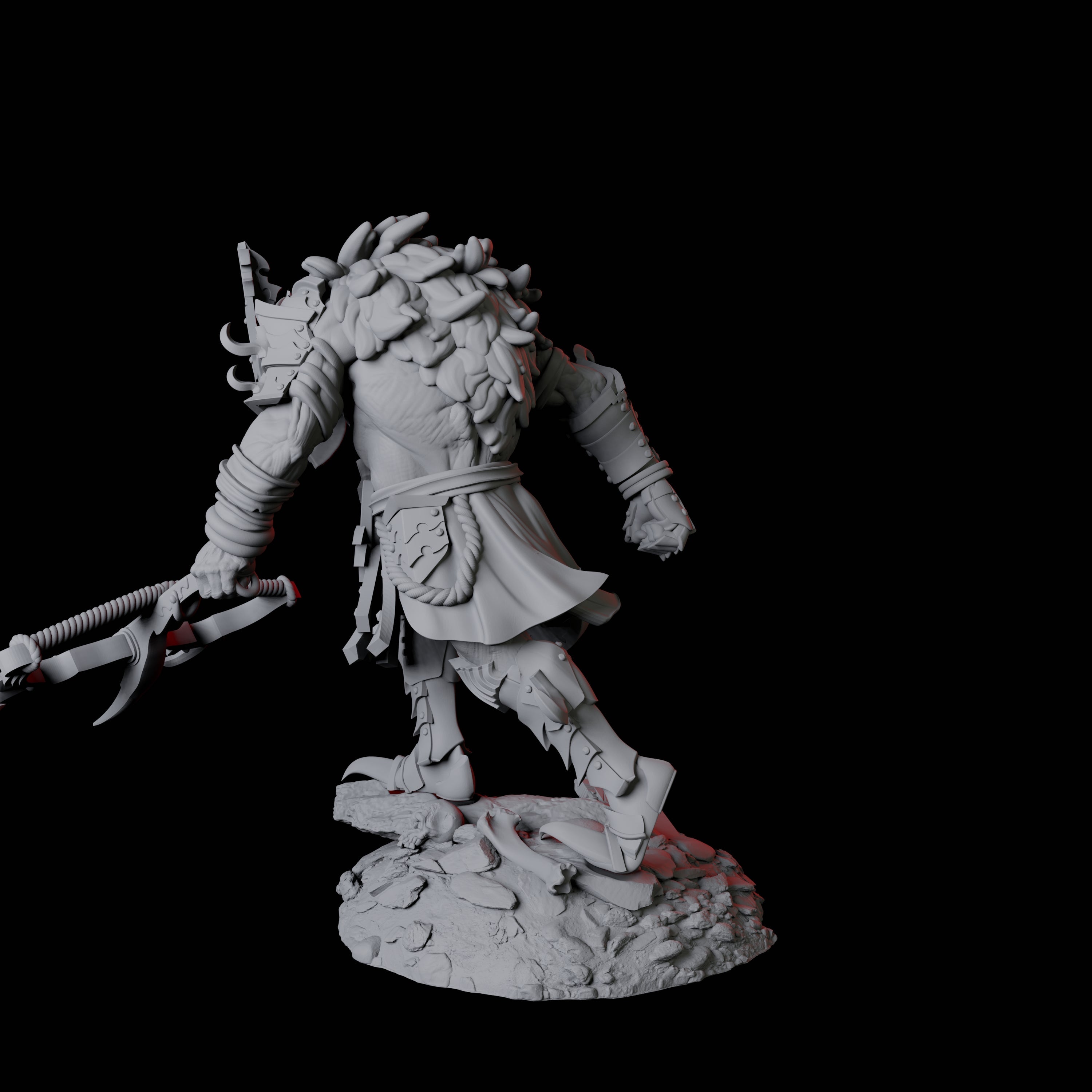 Powerful Nosferatu Overlord A Miniature for Dungeons and Dragons, Pathfinder or other TTRPGs
