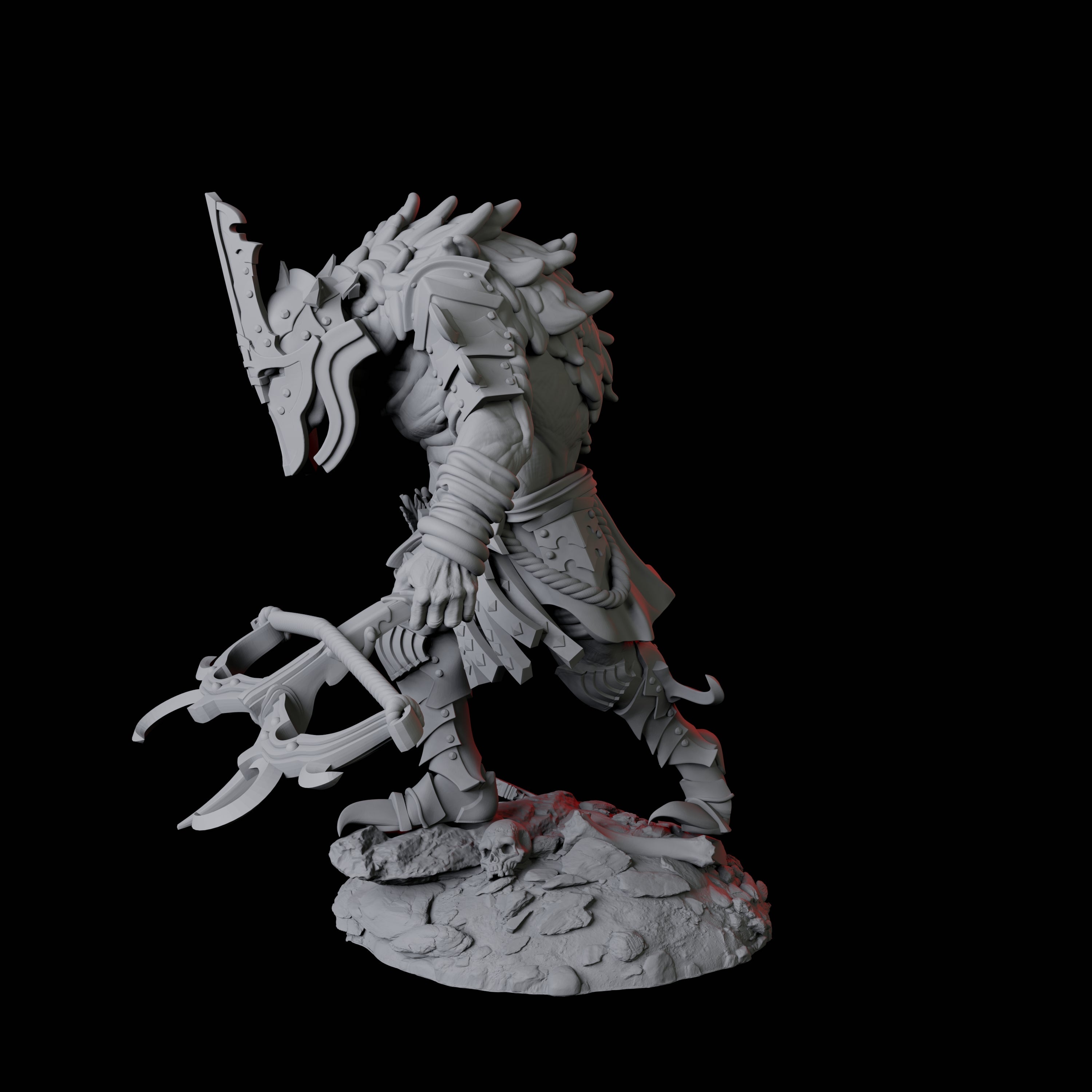 Powerful Nosferatu Overlord A Miniature for Dungeons and Dragons, Pathfinder or other TTRPGs