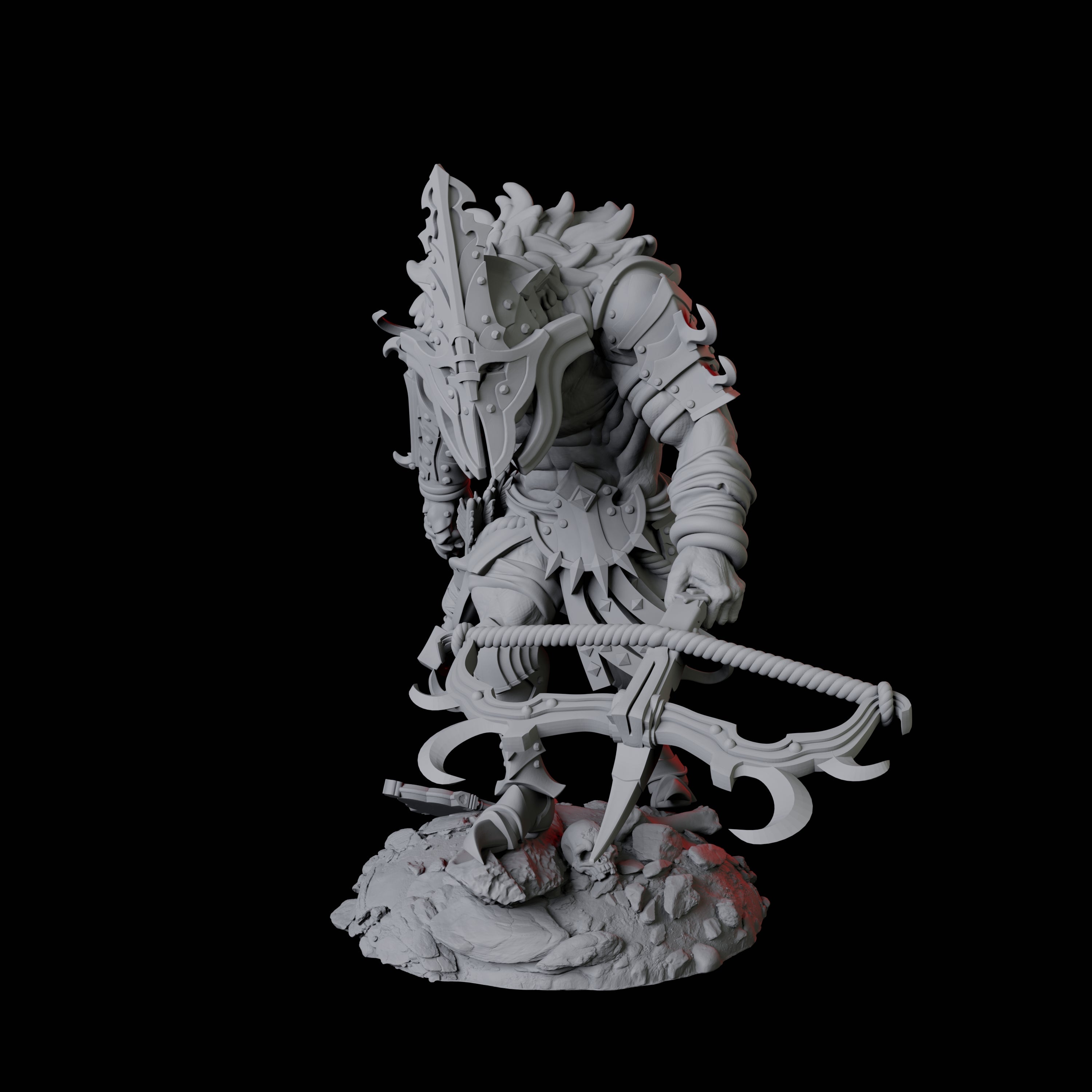 Powerful Nosferatu Overlord A Miniature for Dungeons and Dragons, Pathfinder or other TTRPGs