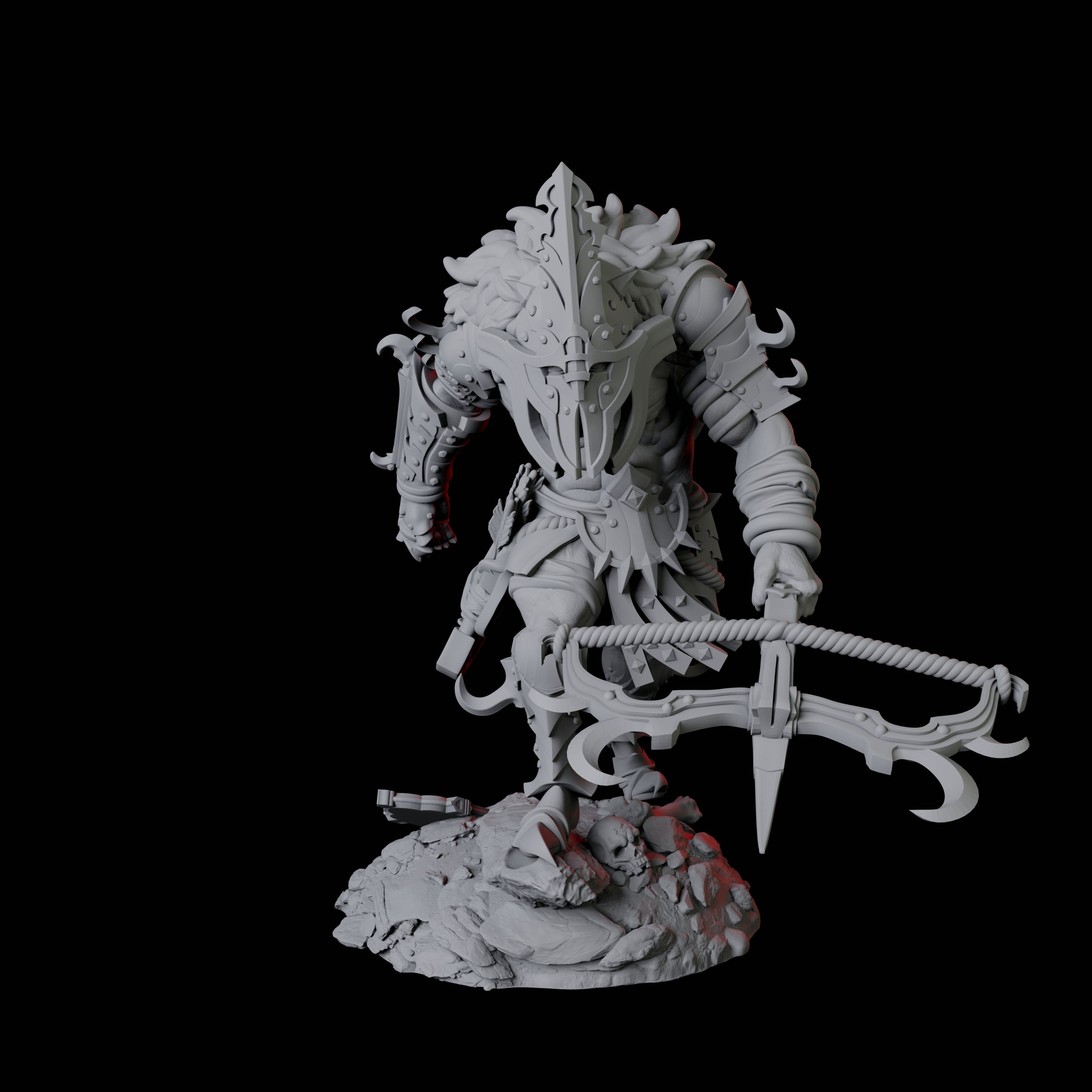 Powerful Nosferatu Overlord A Miniature for Dungeons and Dragons, Pathfinder or other TTRPGs