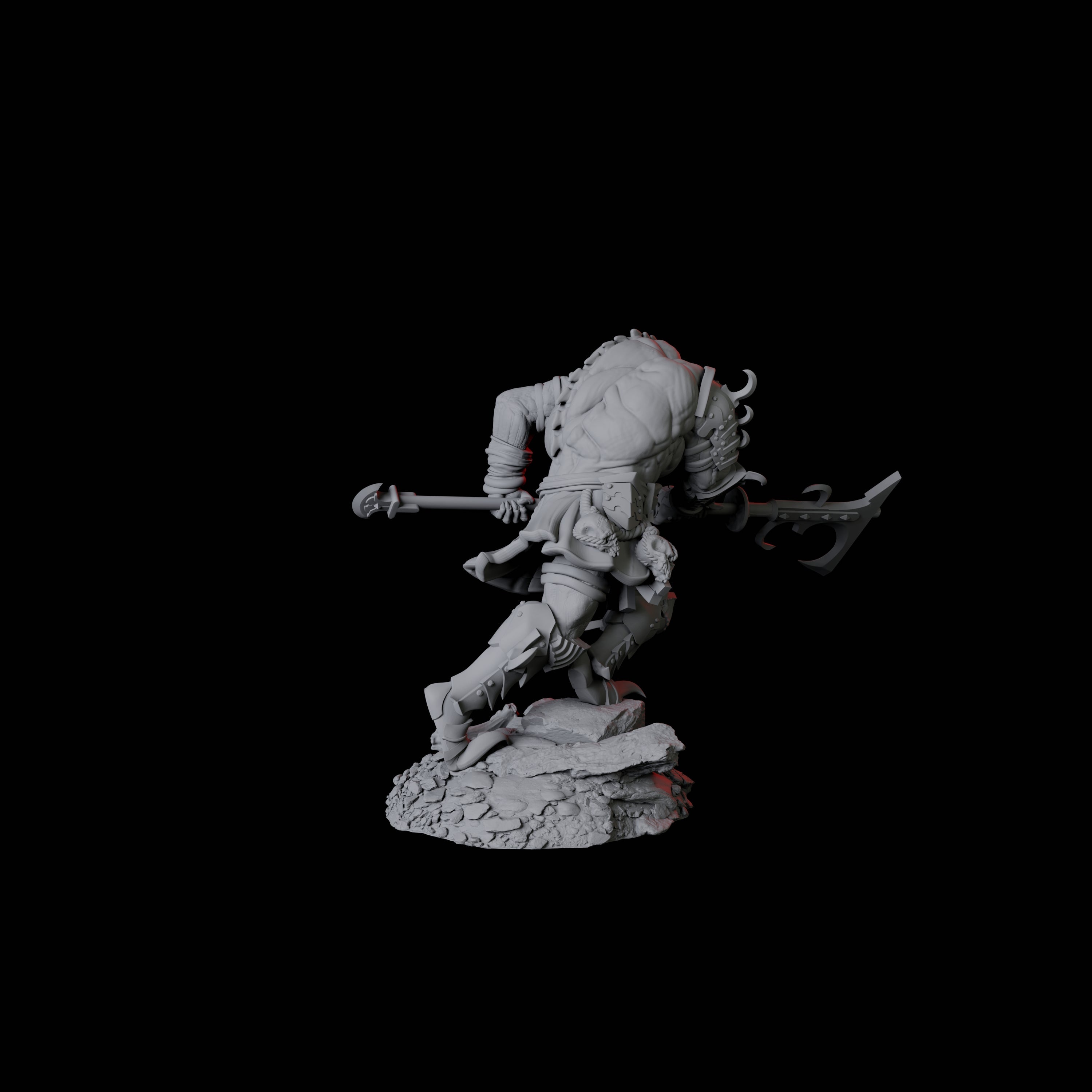 Powerful Nosferatu Overlord C Miniature for Dungeons and Dragons, Pathfinder or other TTRPGs