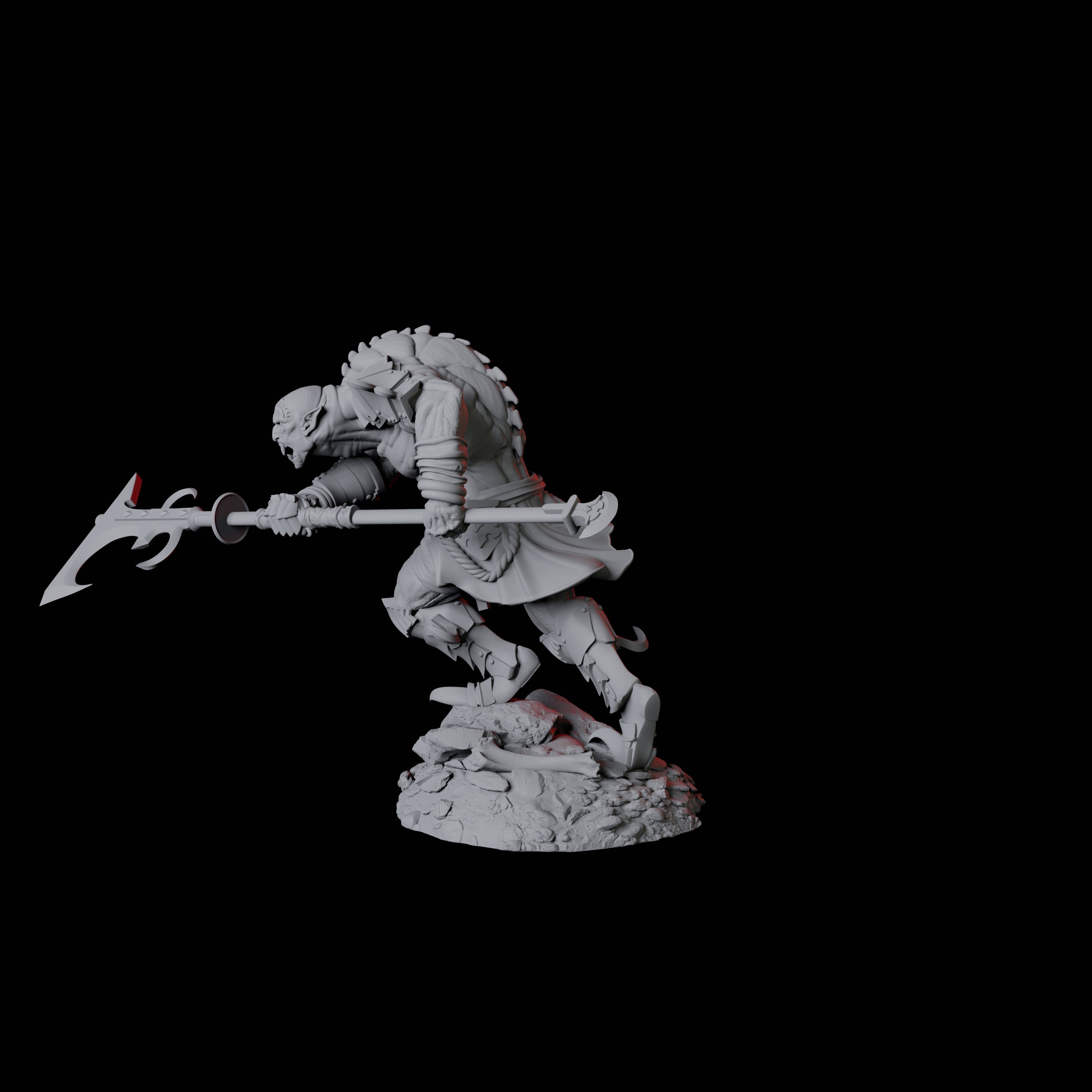 Powerful Nosferatu Overlord C Miniature for Dungeons and Dragons, Pathfinder or other TTRPGs