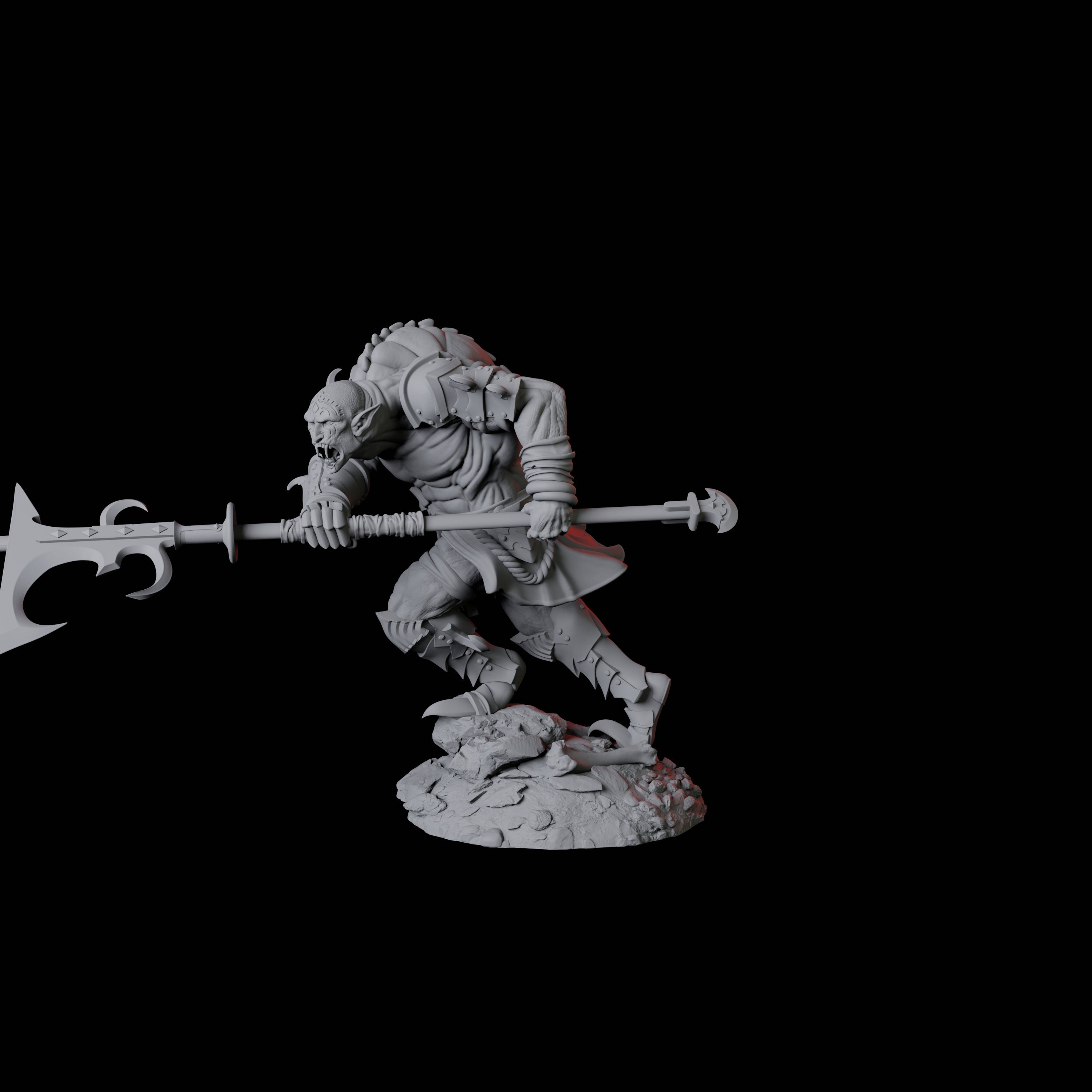 Powerful Nosferatu Overlord C Miniature for Dungeons and Dragons, Pathfinder or other TTRPGs