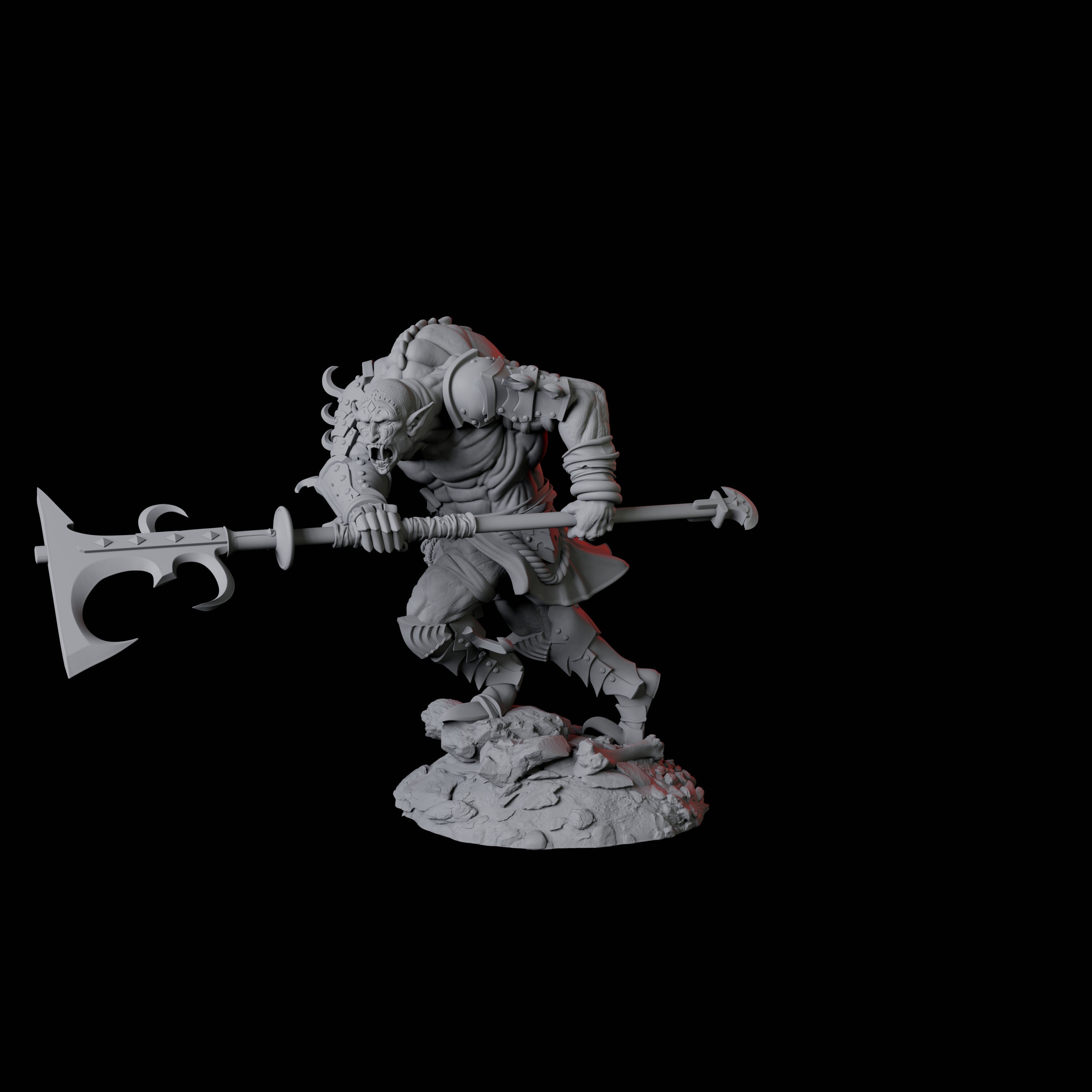 Powerful Nosferatu Overlord C Miniature for Dungeons and Dragons, Pathfinder or other TTRPGs