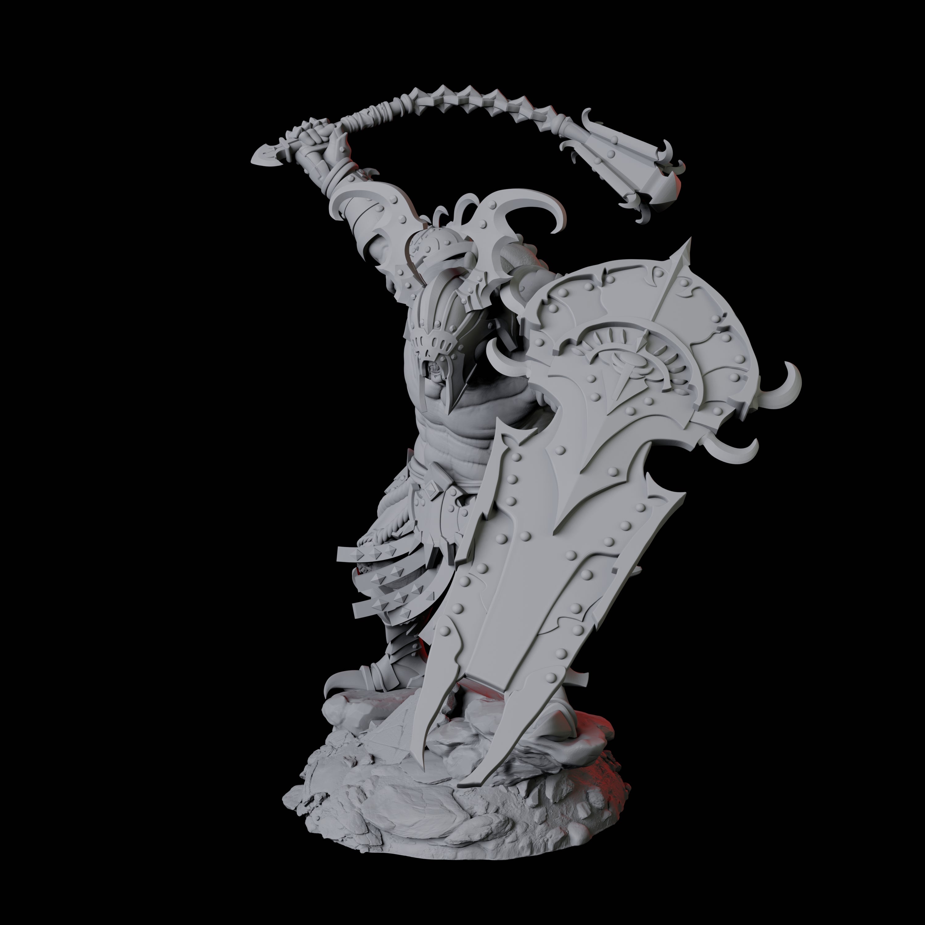Powerful Nosferatu Overlord D Miniature for Dungeons and Dragons, Pathfinder or other TTRPGs