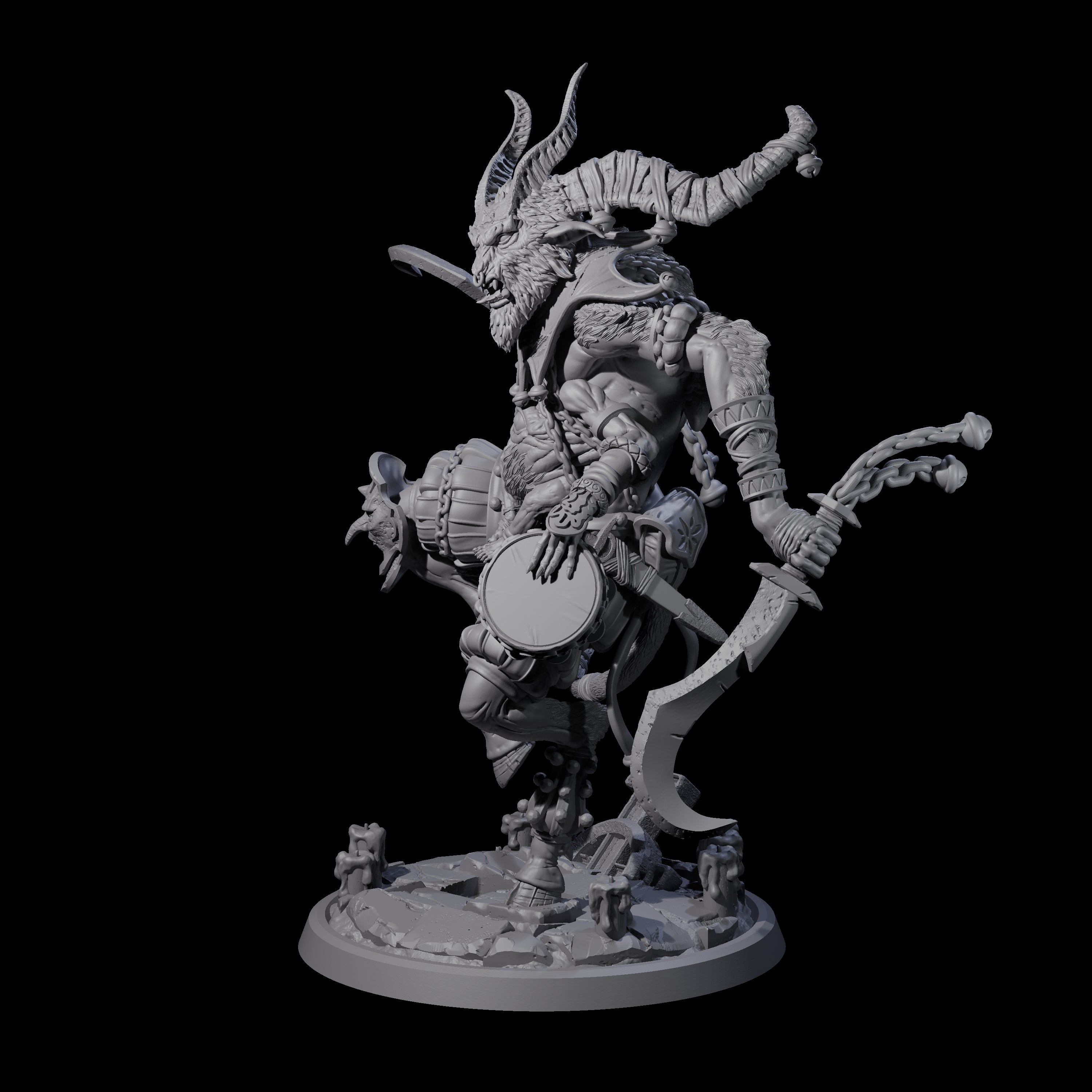 Prancing Jester Goristro Brute A Miniature for Dungeons and Dragons, Pathfinder or other TTRPGs