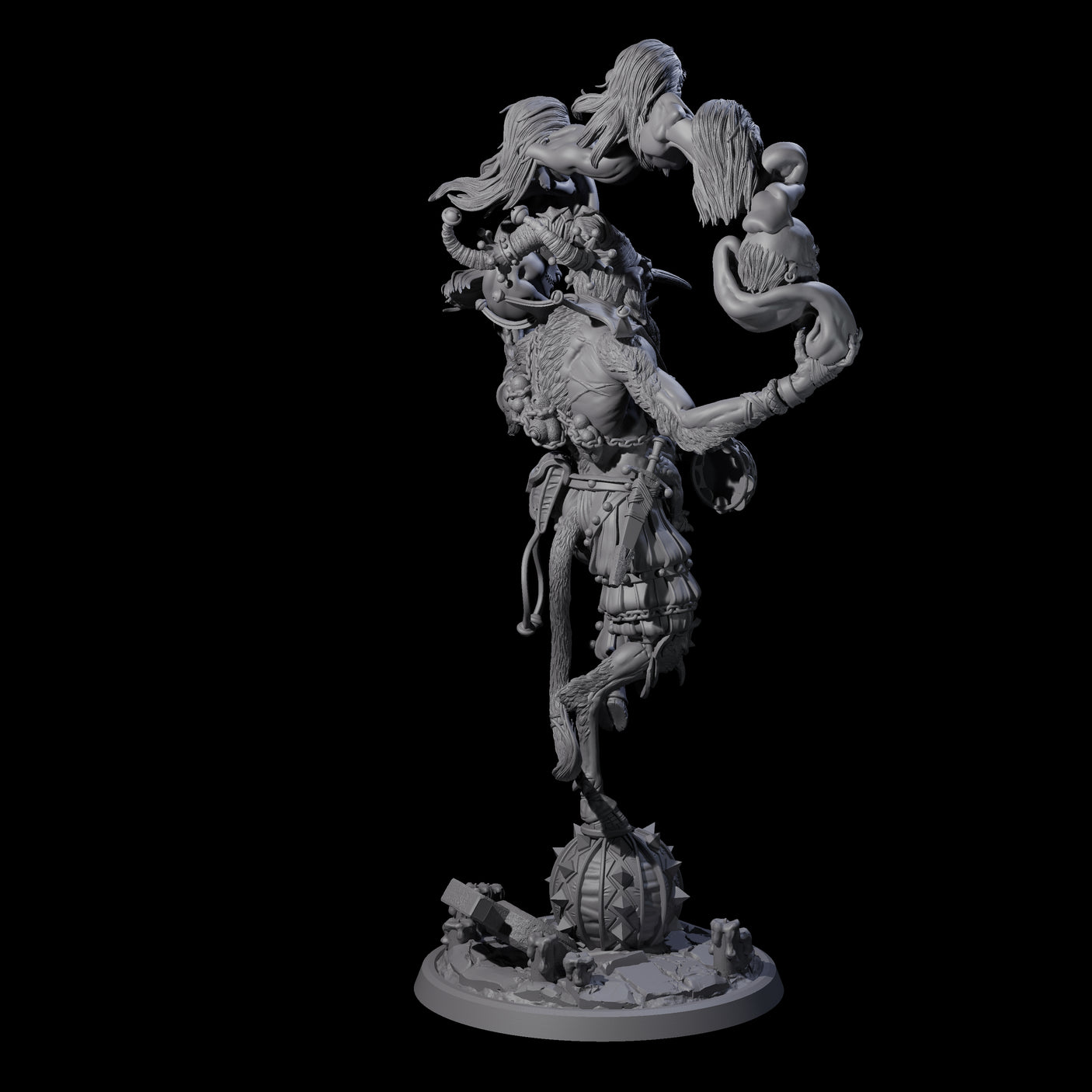Prancing Jester Goristro Brute B Miniature for Dungeons and Dragons, Pathfinder or other TTRPGs