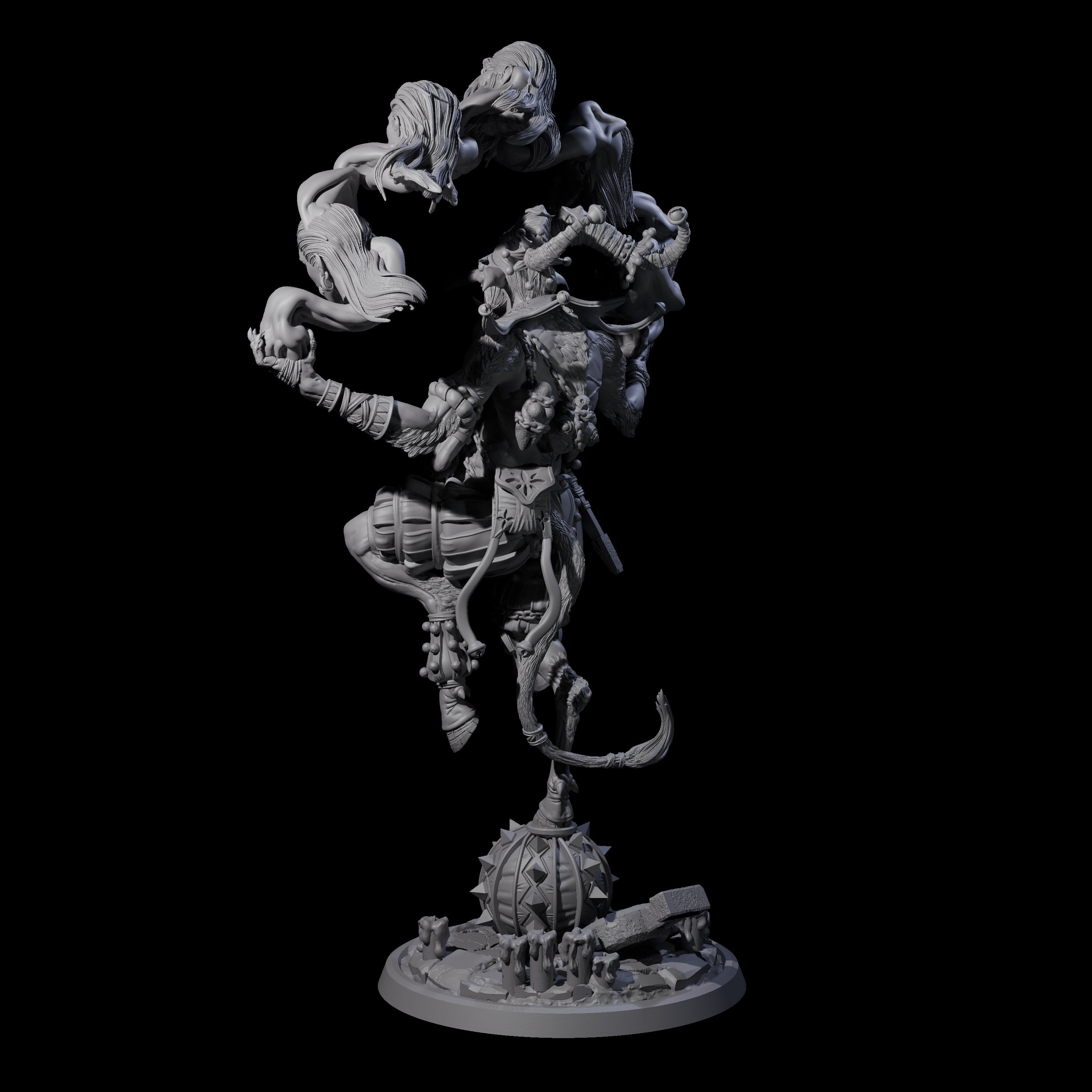 Prancing Jester Goristro Brute B Miniature for Dungeons and Dragons, Pathfinder or other TTRPGs