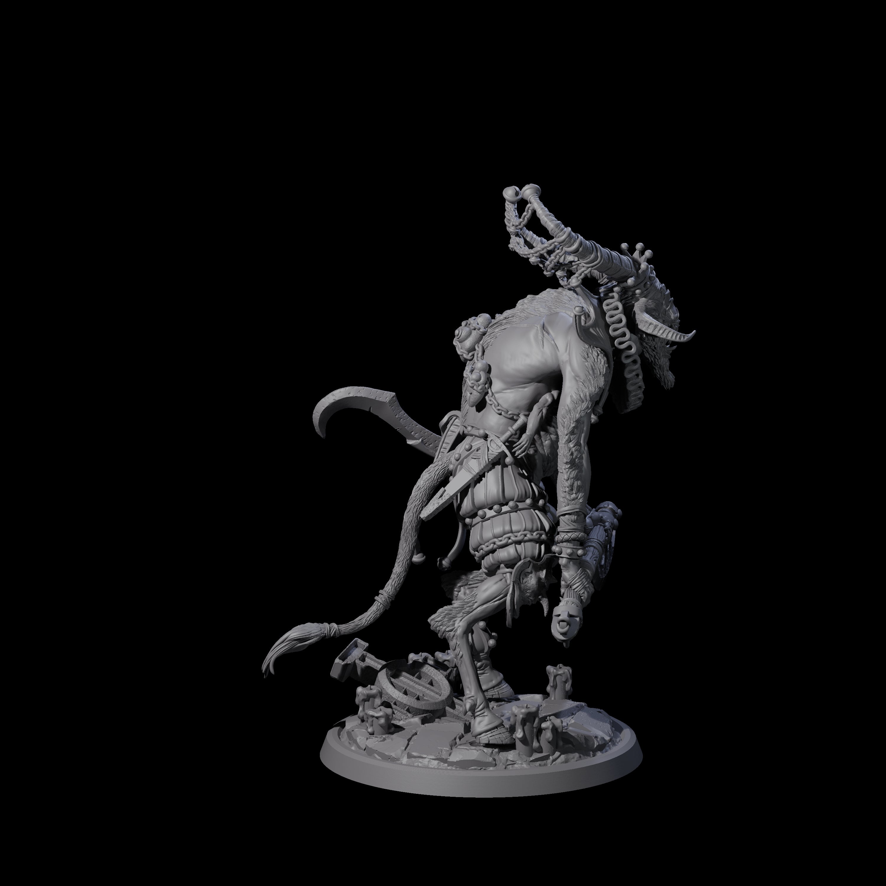 Prancing Jester Goristro Brute C Miniature for Dungeons and Dragons, Pathfinder or other TTRPGs