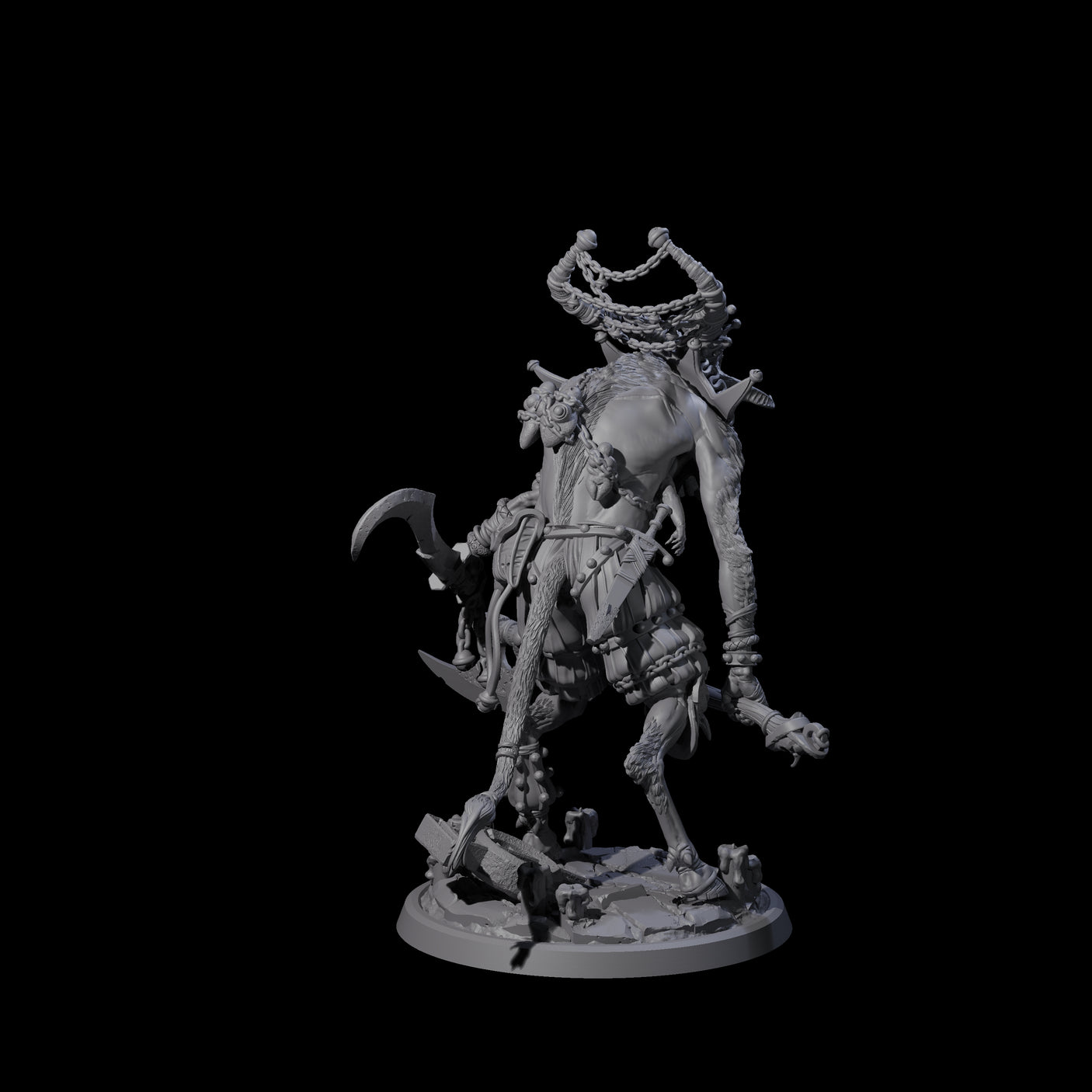 Prancing Jester Goristro Brute C Miniature for Dungeons and Dragons, Pathfinder or other TTRPGs