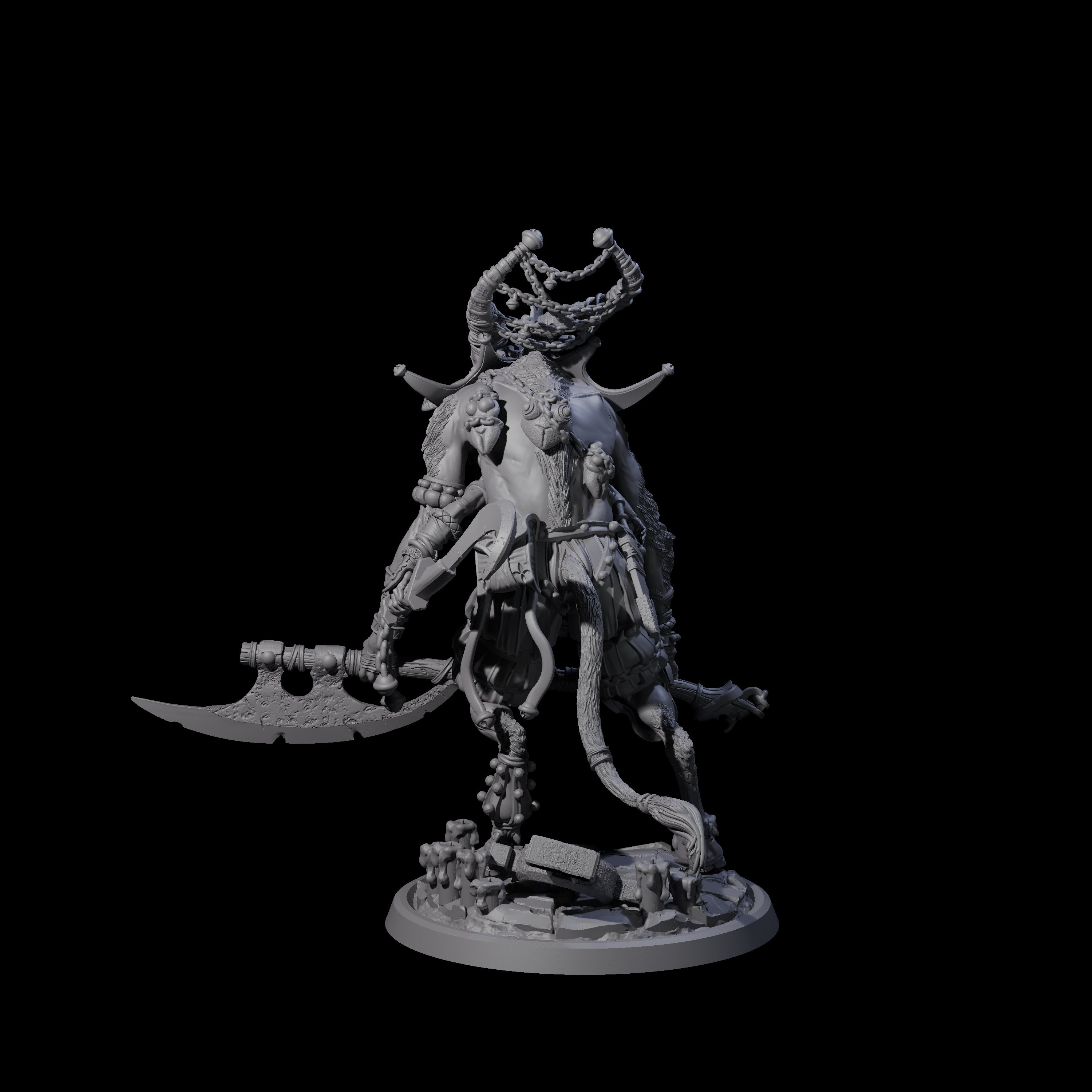 Prancing Jester Goristro Brute C Miniature for Dungeons and Dragons, Pathfinder or other TTRPGs