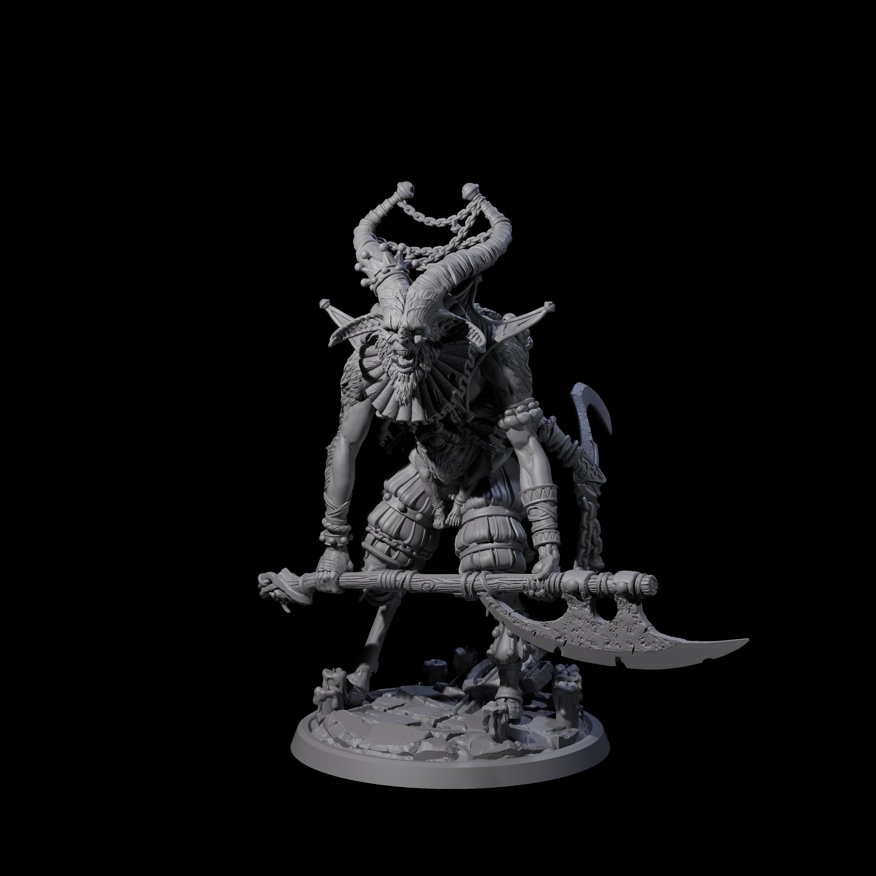 Prancing Jester Goristro Brute C Miniature for Dungeons and Dragons, Pathfinder or other TTRPGs
