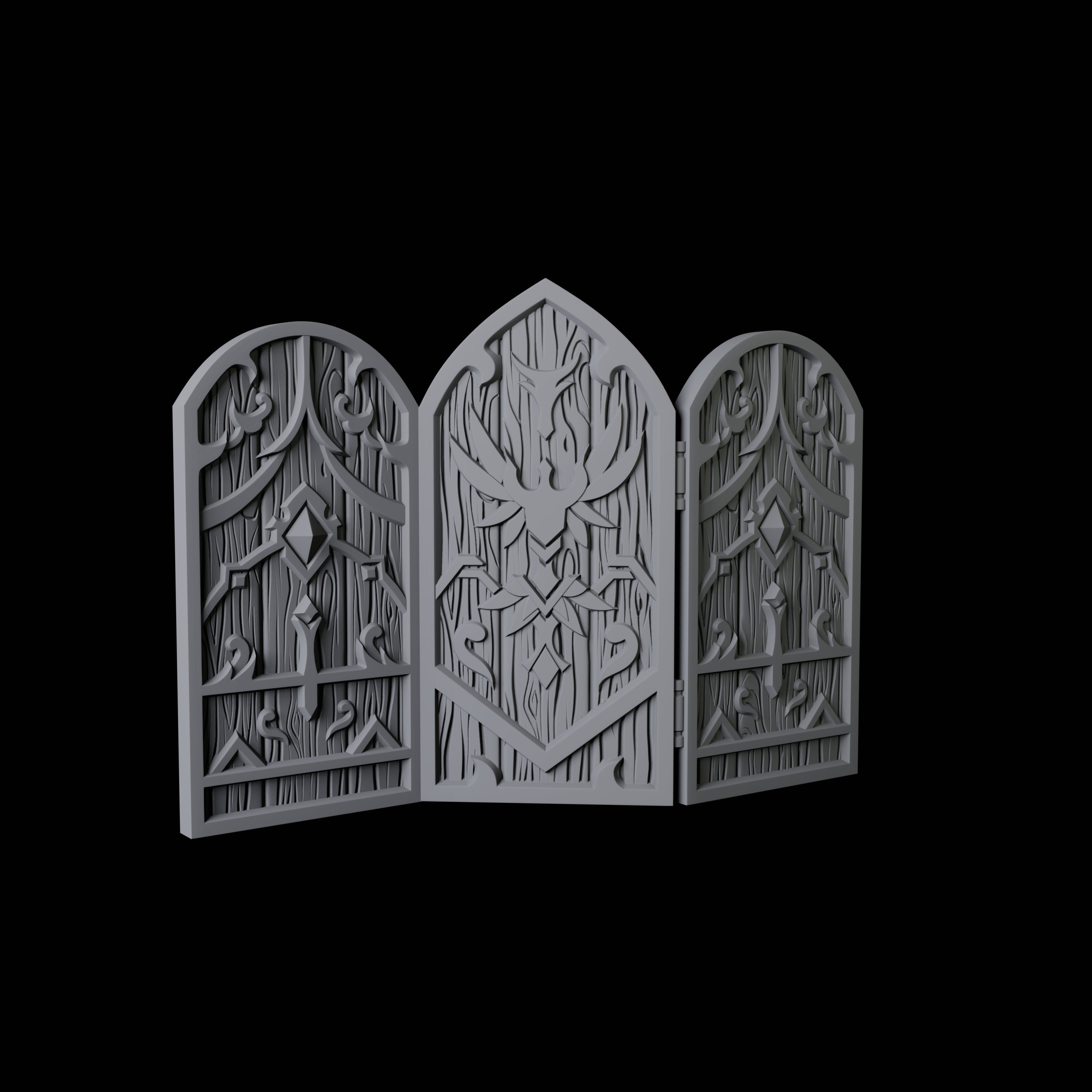 Privacy Screen Miniature for Dungeons and Dragons, Pathfinder or other TTRPGs