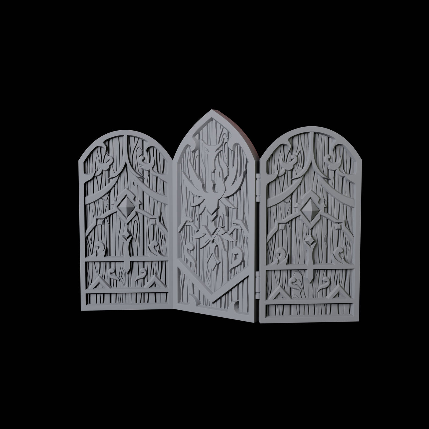 Privacy Screen Miniature for Dungeons and Dragons, Pathfinder or other TTRPGs