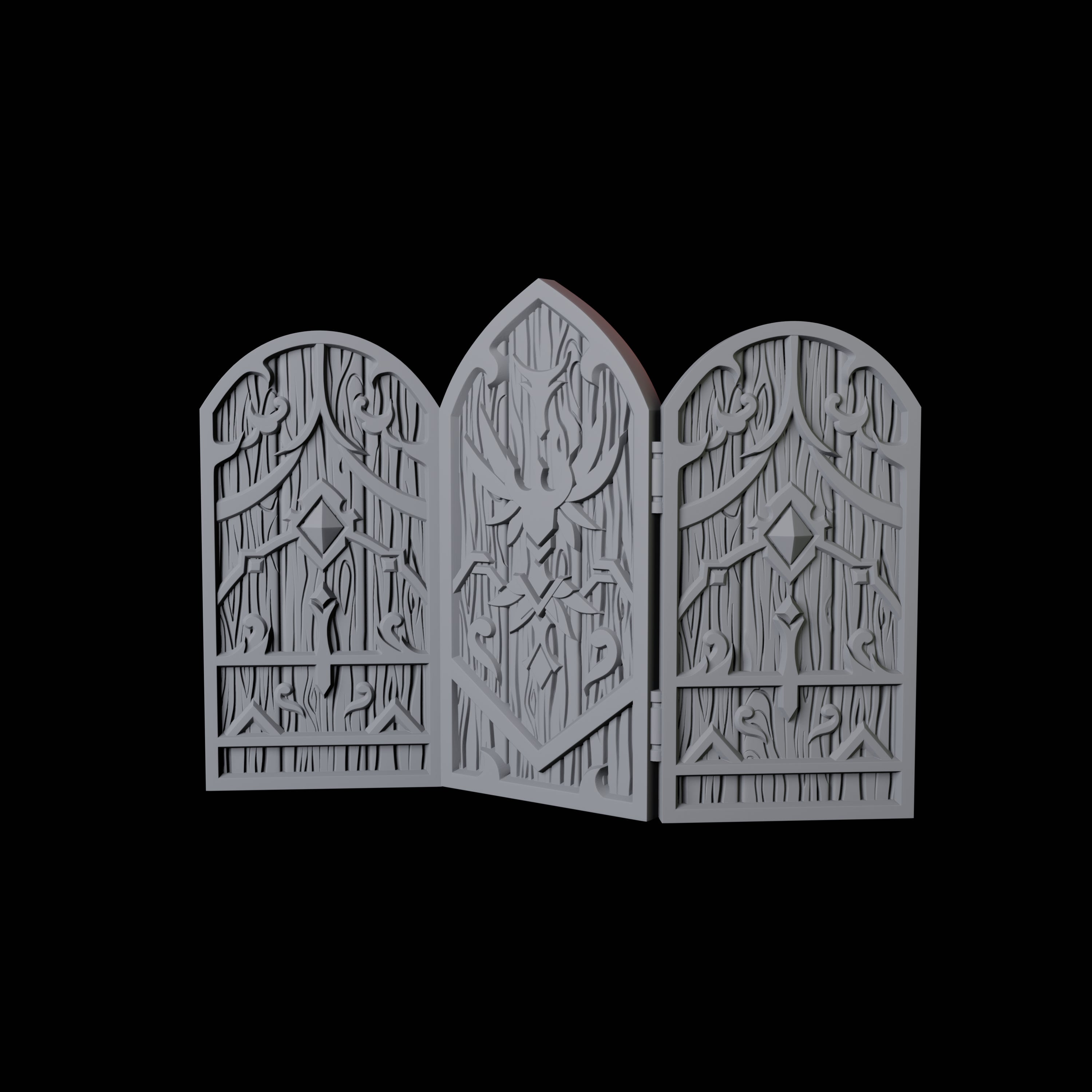 Privacy Screen Miniature for Dungeons and Dragons, Pathfinder or other TTRPGs