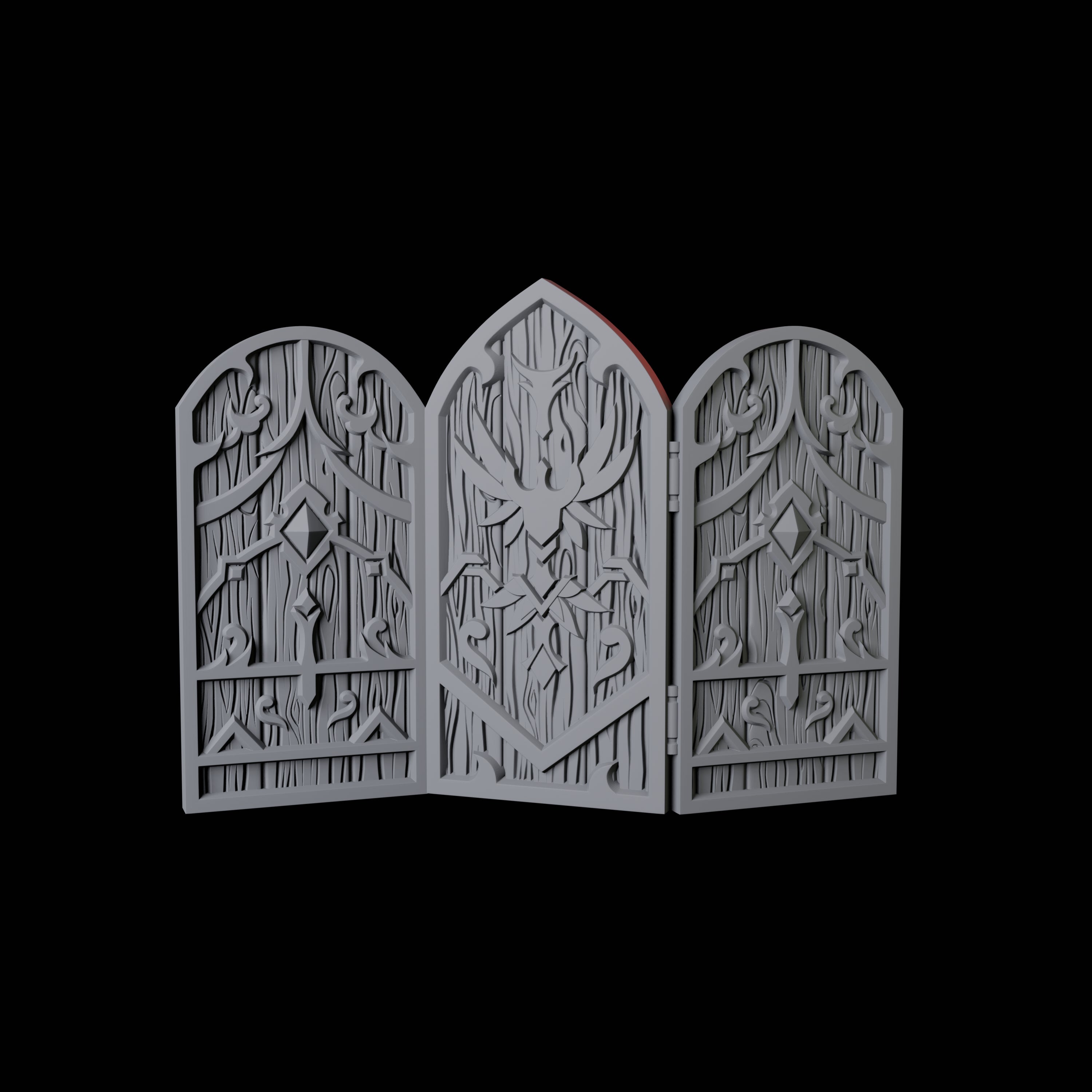 Privacy Screen Miniature for Dungeons and Dragons, Pathfinder or other TTRPGs