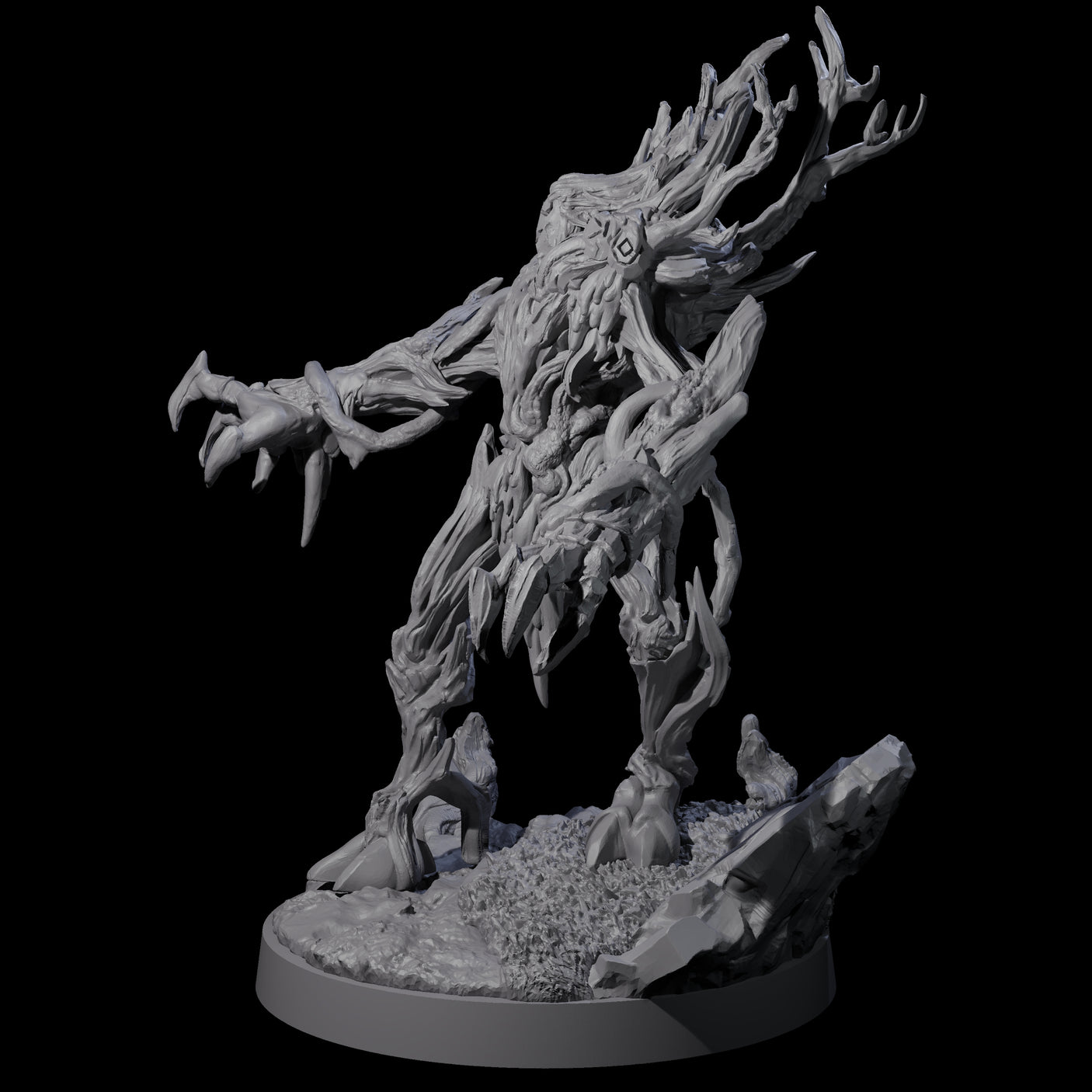 Proud Treant Protector A Miniature for Dungeons and Dragons, Pathfinder or other TTRPGs