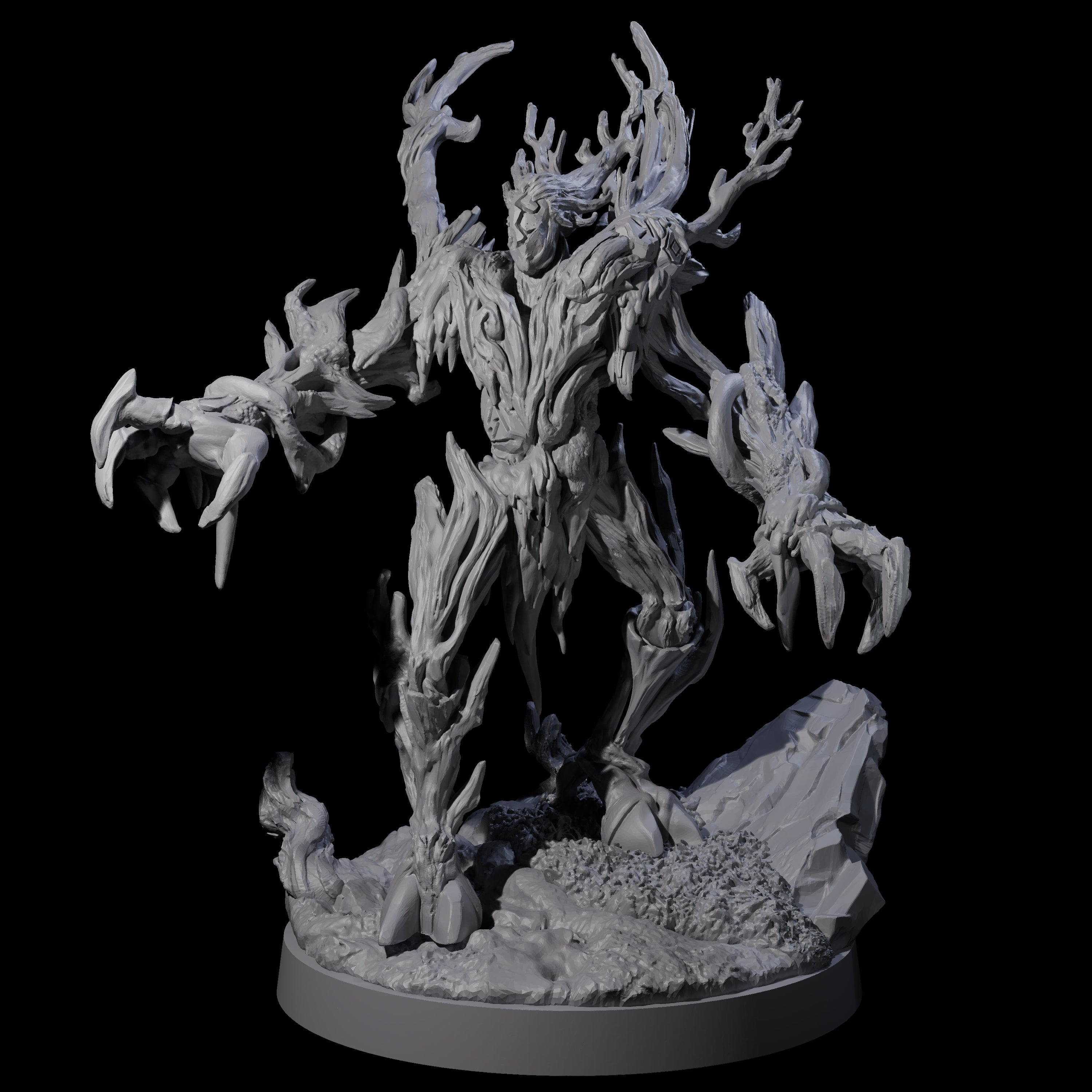 Proud Treant Protector A Miniature for Dungeons and Dragons, Pathfinder or other TTRPGs