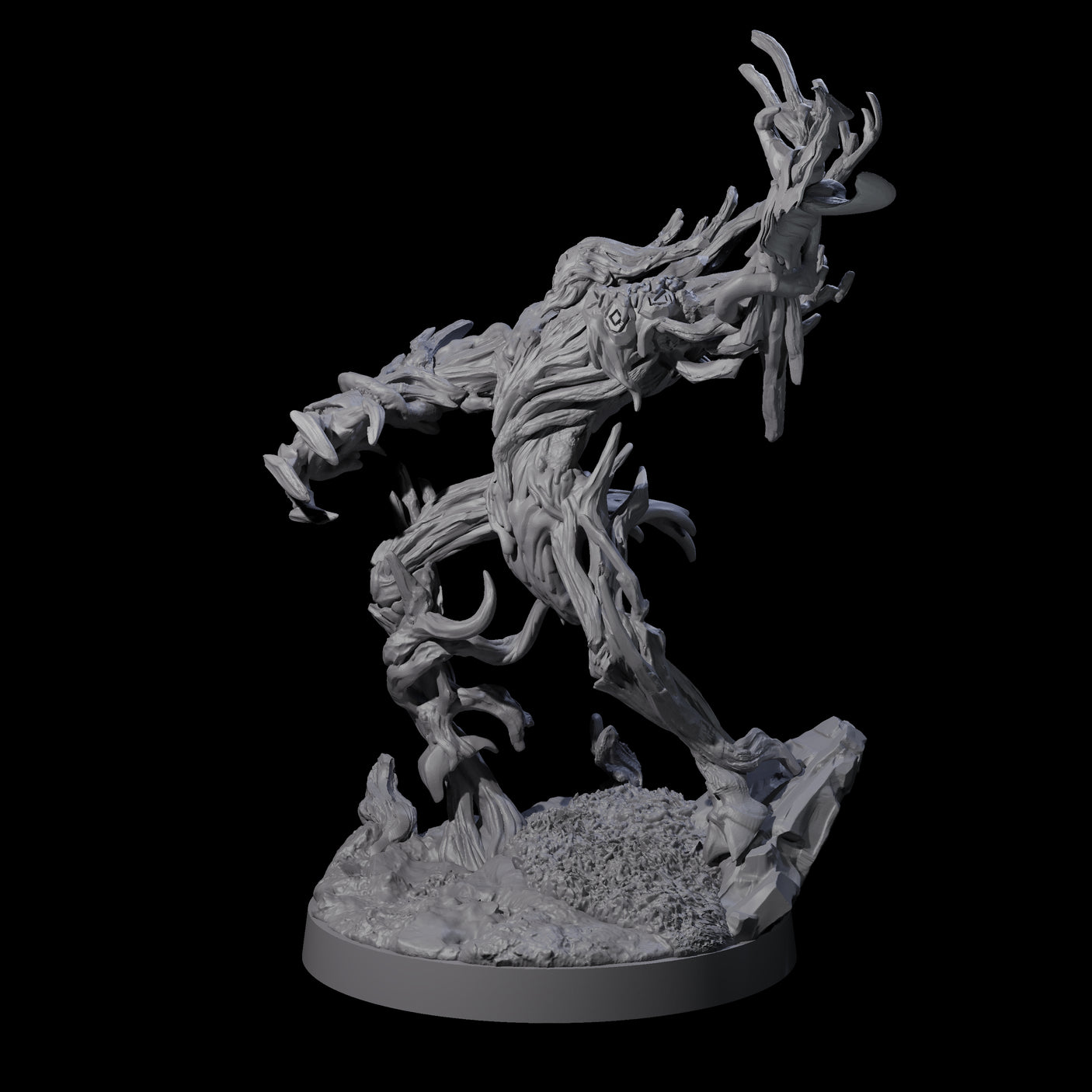 Proud Treant Protector B Miniature for Dungeons and Dragons, Pathfinder or other TTRPGs
