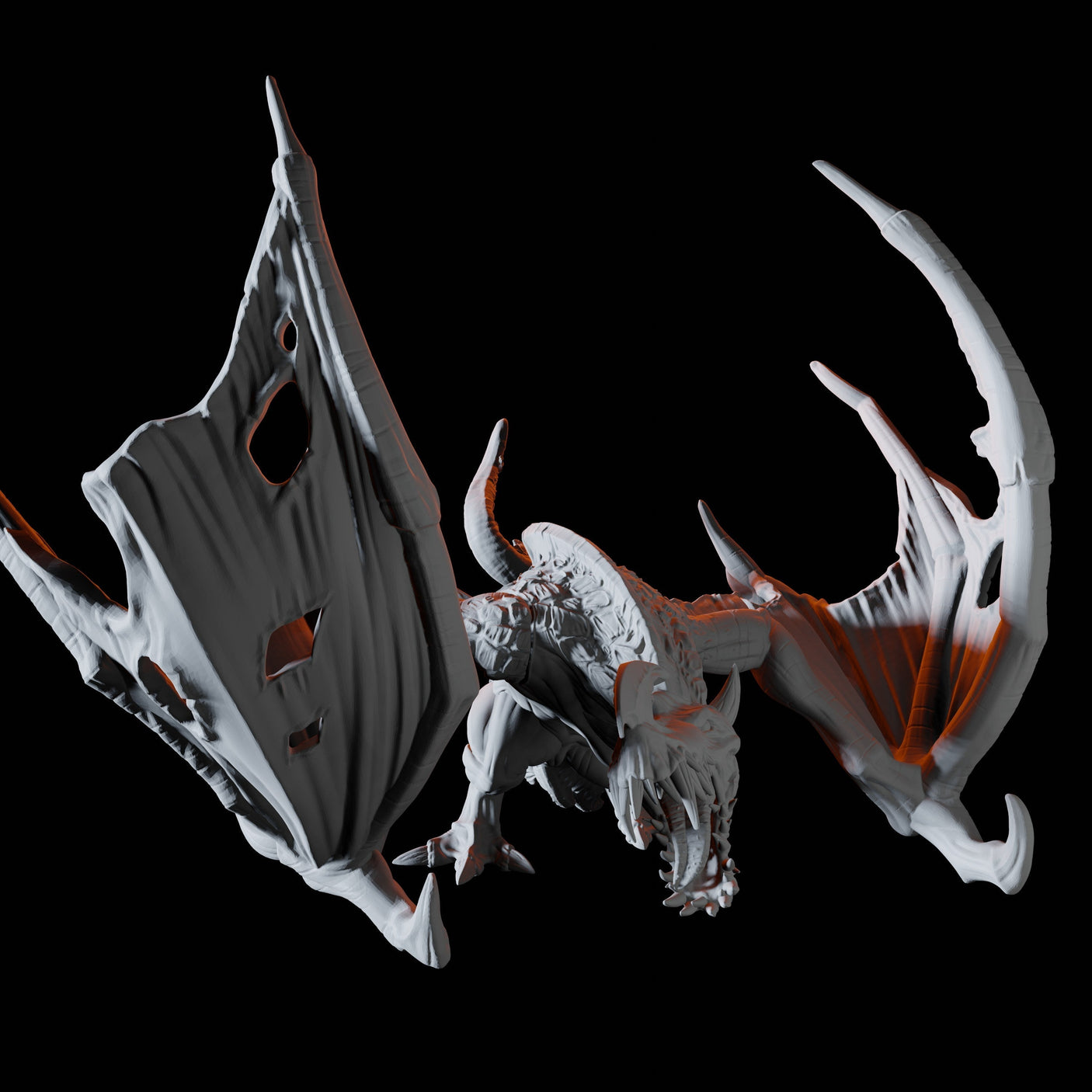 Pteranodon Miniature for Dungeons and Dragons, Pathfinder or other TTRPGs