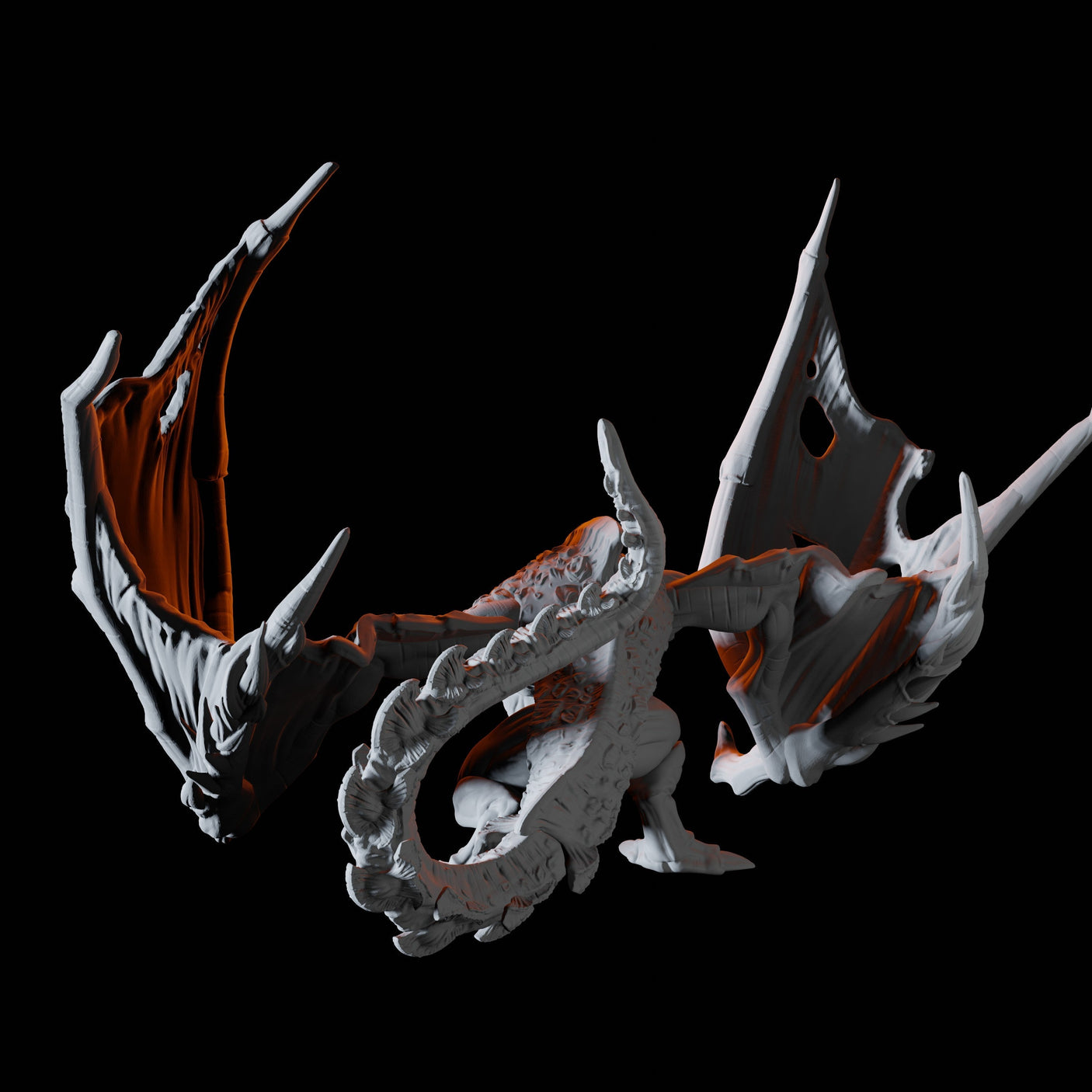 Pteranodon Miniature for Dungeons and Dragons, Pathfinder or other TTRPGs