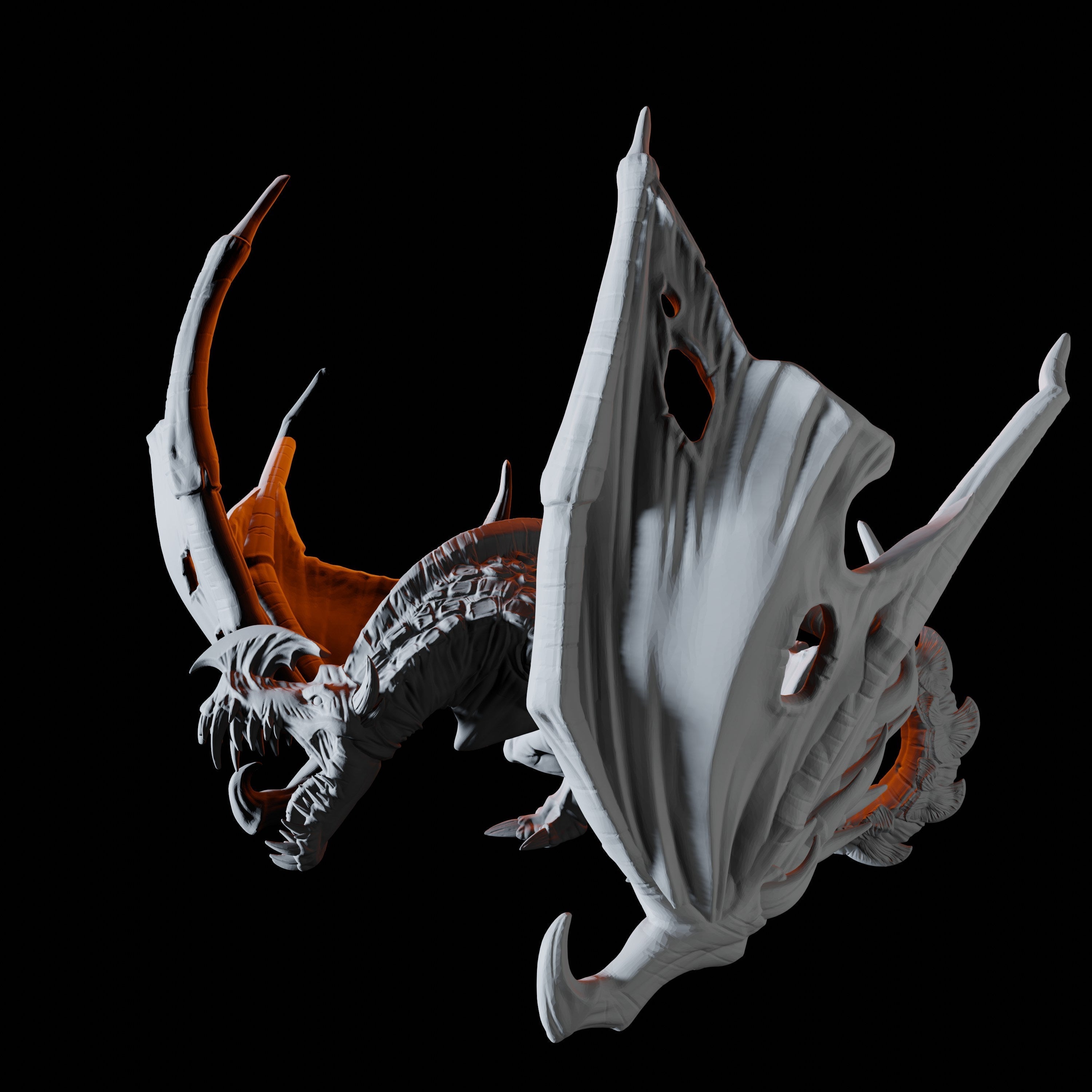 Pteranodon Miniature for Dungeons and Dragons, Pathfinder or other TTRPGs