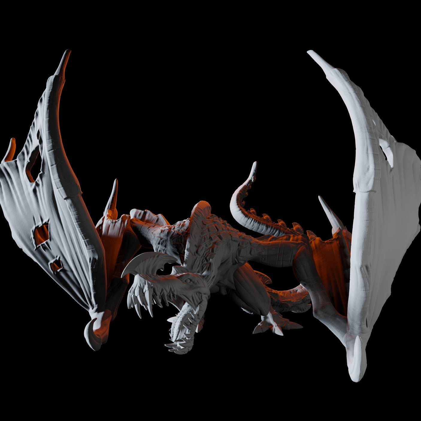 Pteranodon Miniature for Dungeons and Dragons, Pathfinder or other TTRPGs