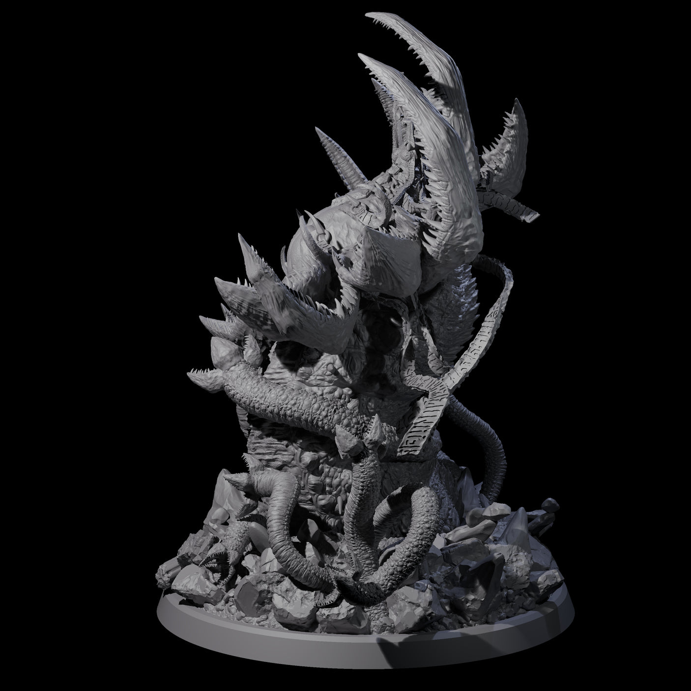 Pupating Shoggoth Miniature for Dungeons and Dragons, Pathfinder or other TTRPGs