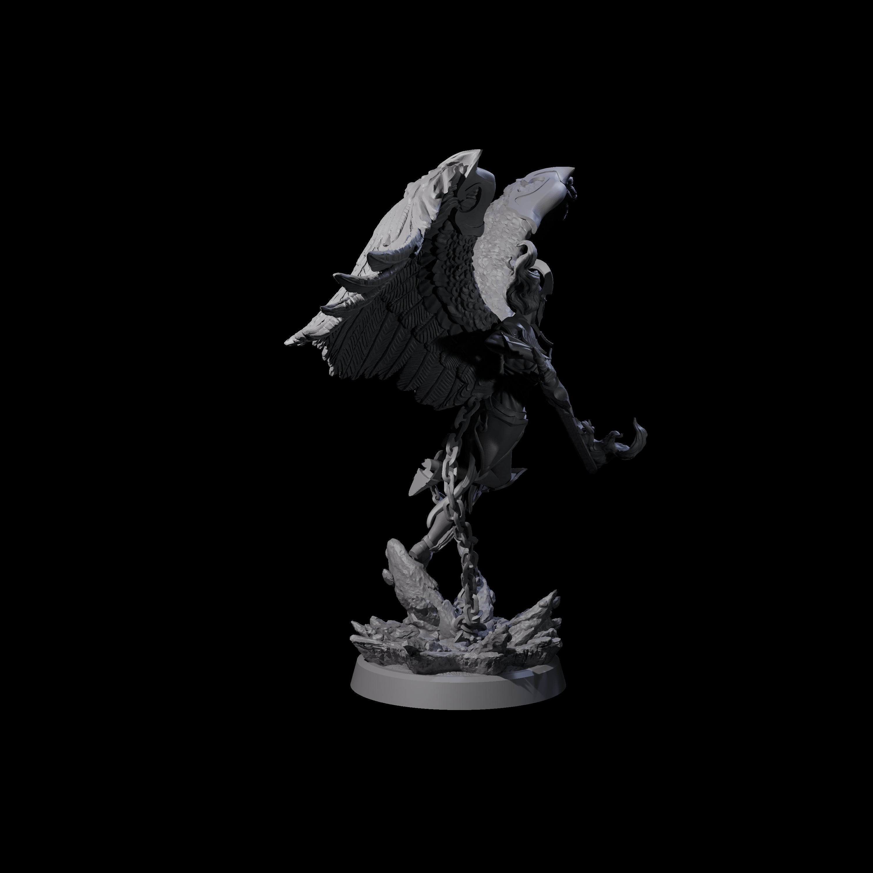 Pure Astral Deva Miniature for Dungeons and Dragons, Pathfinder or other TTRPGs