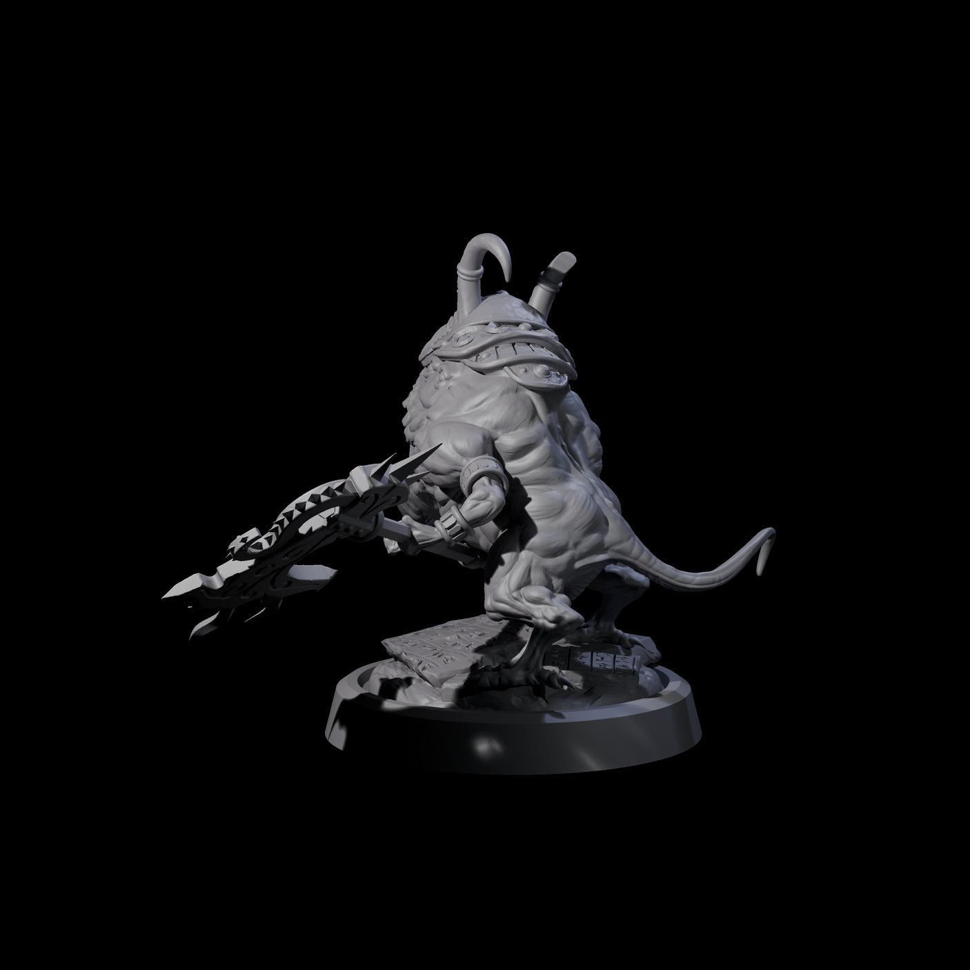 Putrid Otyugh Aberration A Miniature for Dungeons and Dragons, Pathfinder or other TTRPGs