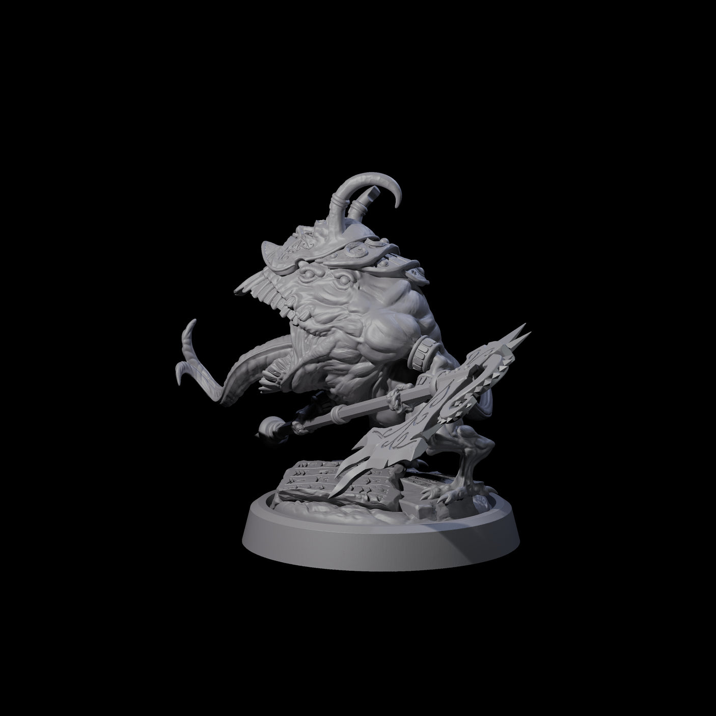 Putrid Otyugh Aberration A Miniature for Dungeons and Dragons, Pathfinder or other TTRPGs
