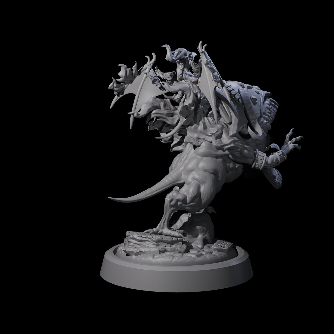 Putrid Otyugh Aberration B Miniature for Dungeons and Dragons, Pathfinder or other TTRPGs