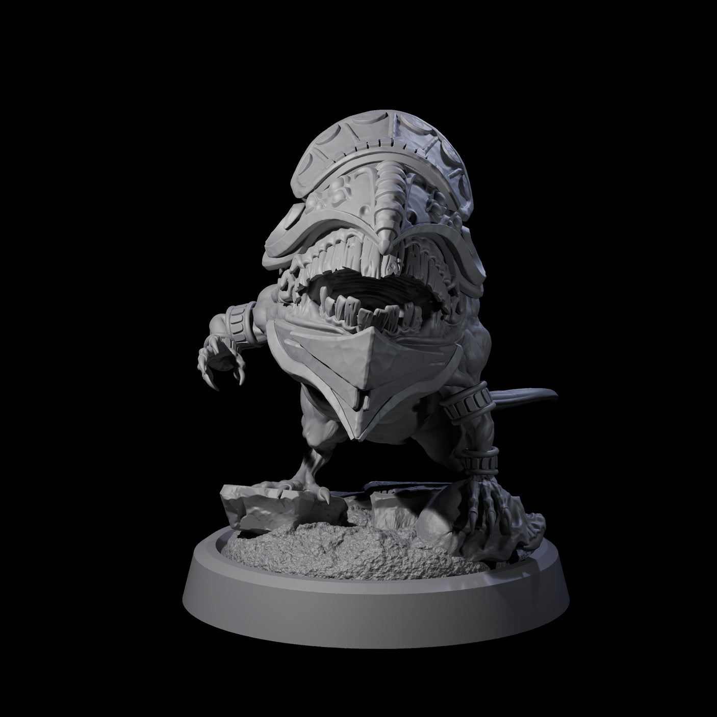 Putrid Otyugh Aberration D Miniature for Dungeons and Dragons, Pathfinder or other TTRPGs