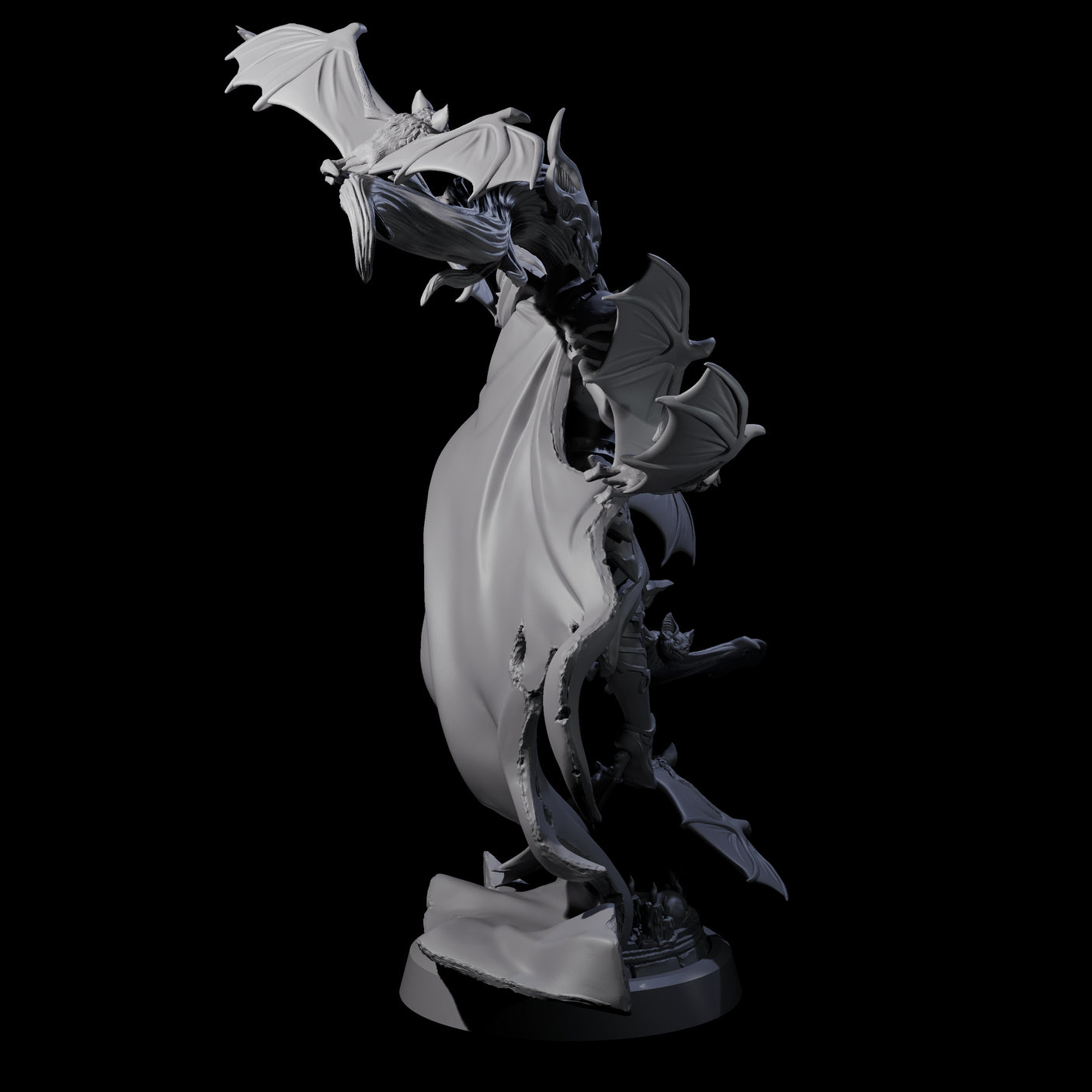 Queen of the Unholy Miniature for Dungeons and Dragons, Pathfinder or other TTRPGs