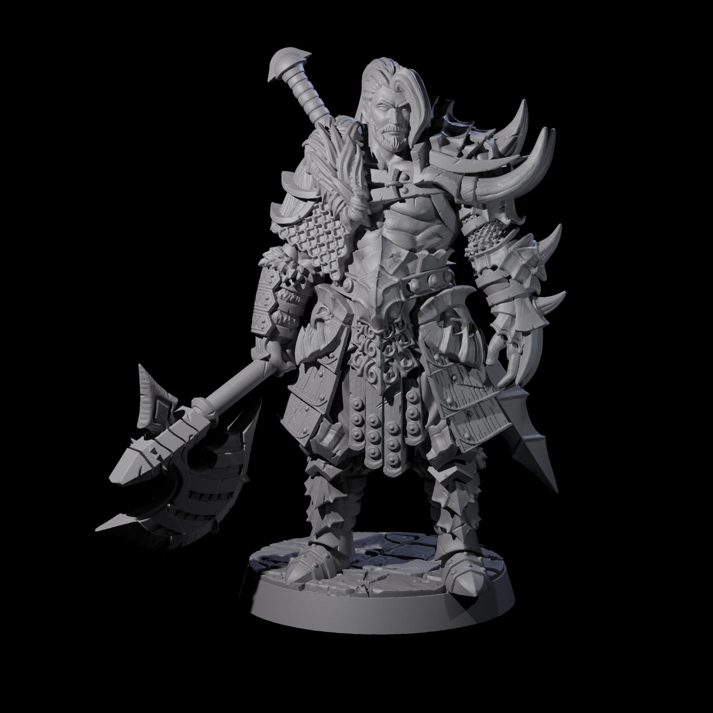 Quietly Confident Monster Slayer Miniature for Dungeons and Dragons, Pathfinder or other TTRPGs