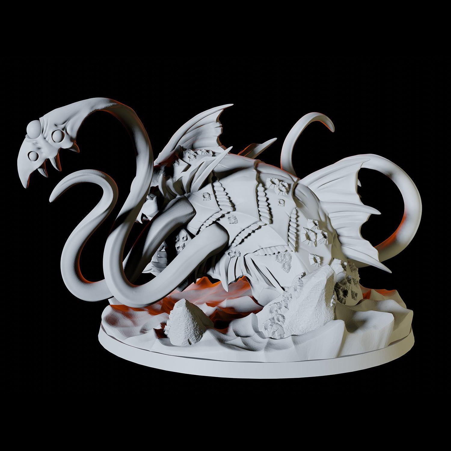 Raging Aboleth Miniature for Dungeons and Dragons, Pathfinder or other TTRPGs